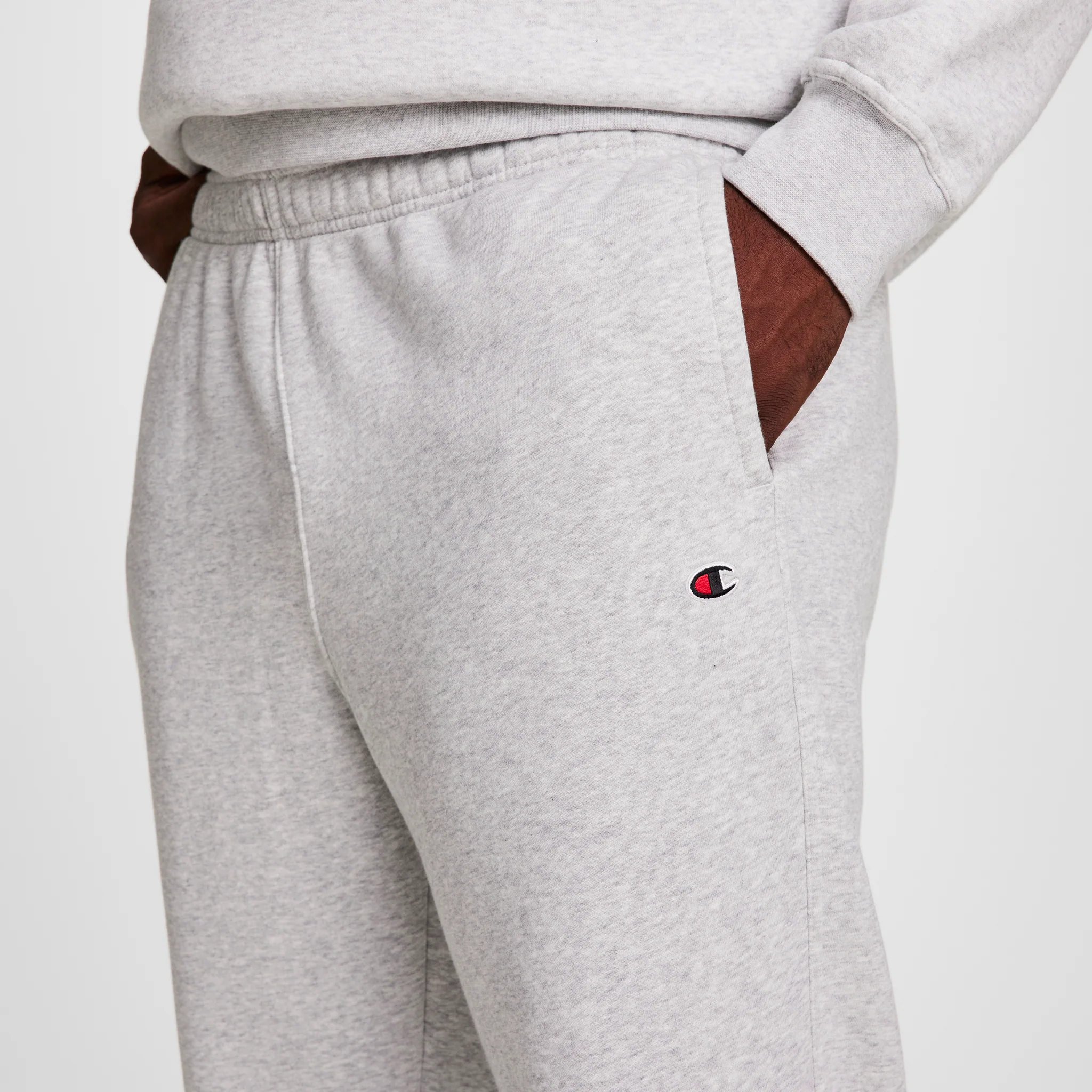 Powerblend Sweatpants, Open Hem, C Logo - Big & Tall - Image 3