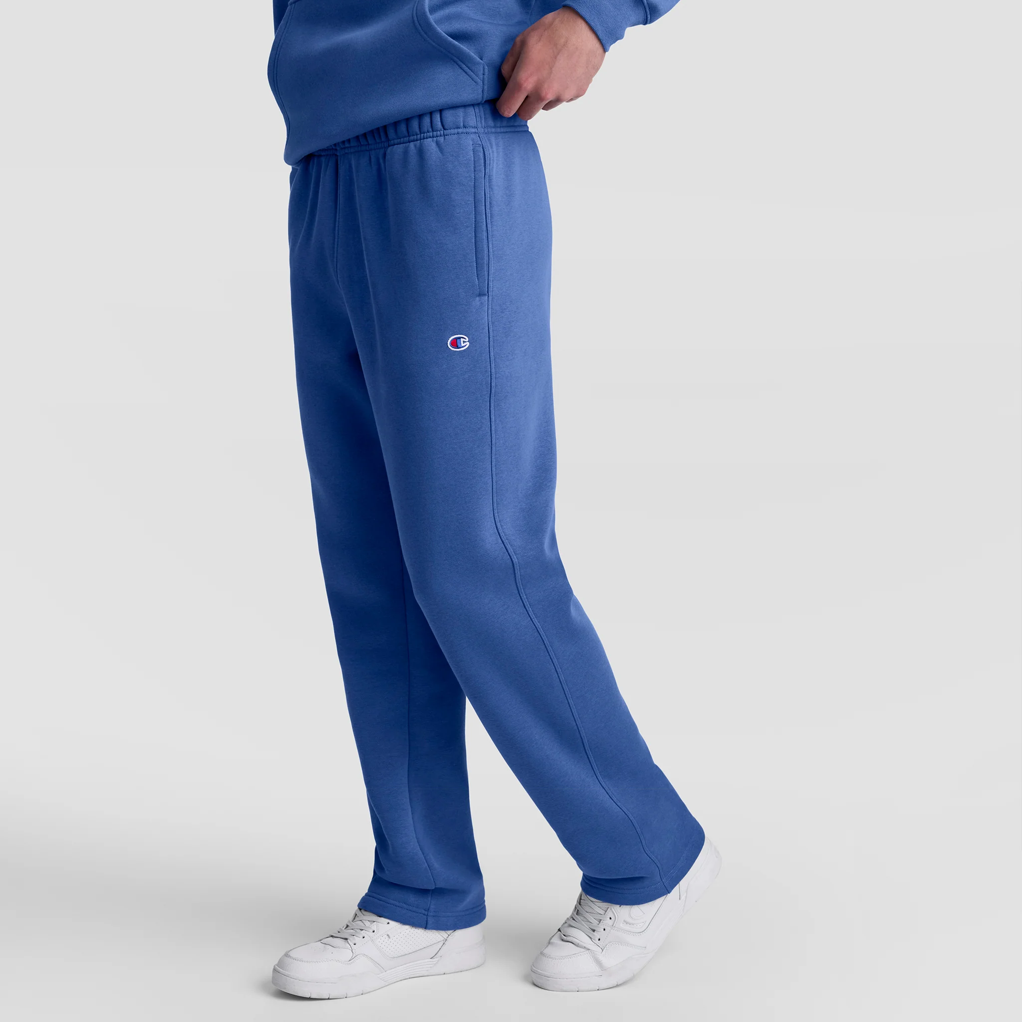 Powerblend Sweatpants, Open Hem, C Logo - Image 4