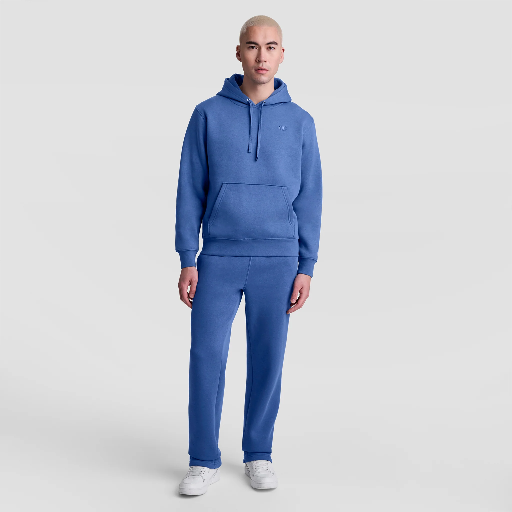 Powerblend Sweatpants, Open Hem, C Logo - Image 5