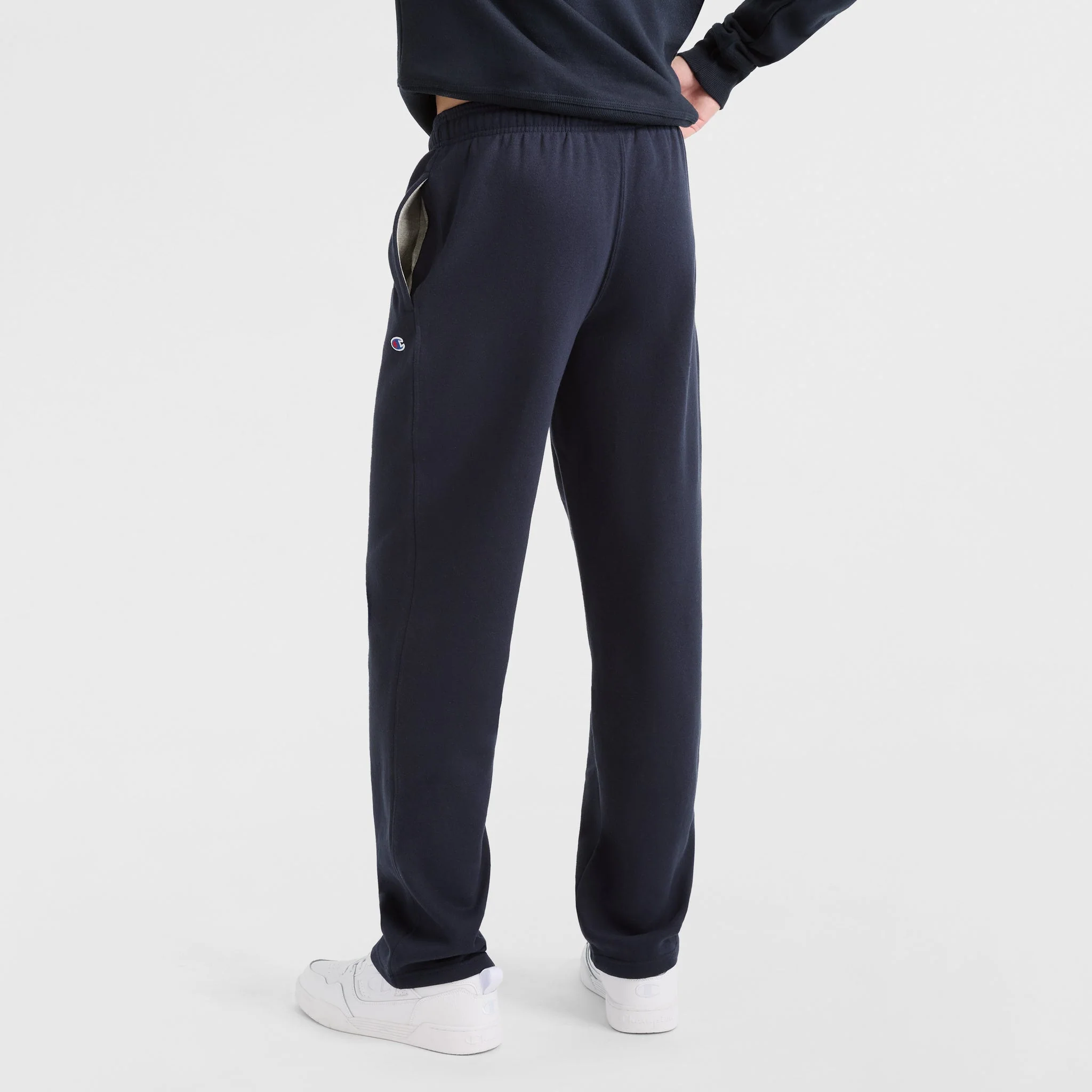 Powerblend Sweatpants, Open Hem, C Logo - Image 2