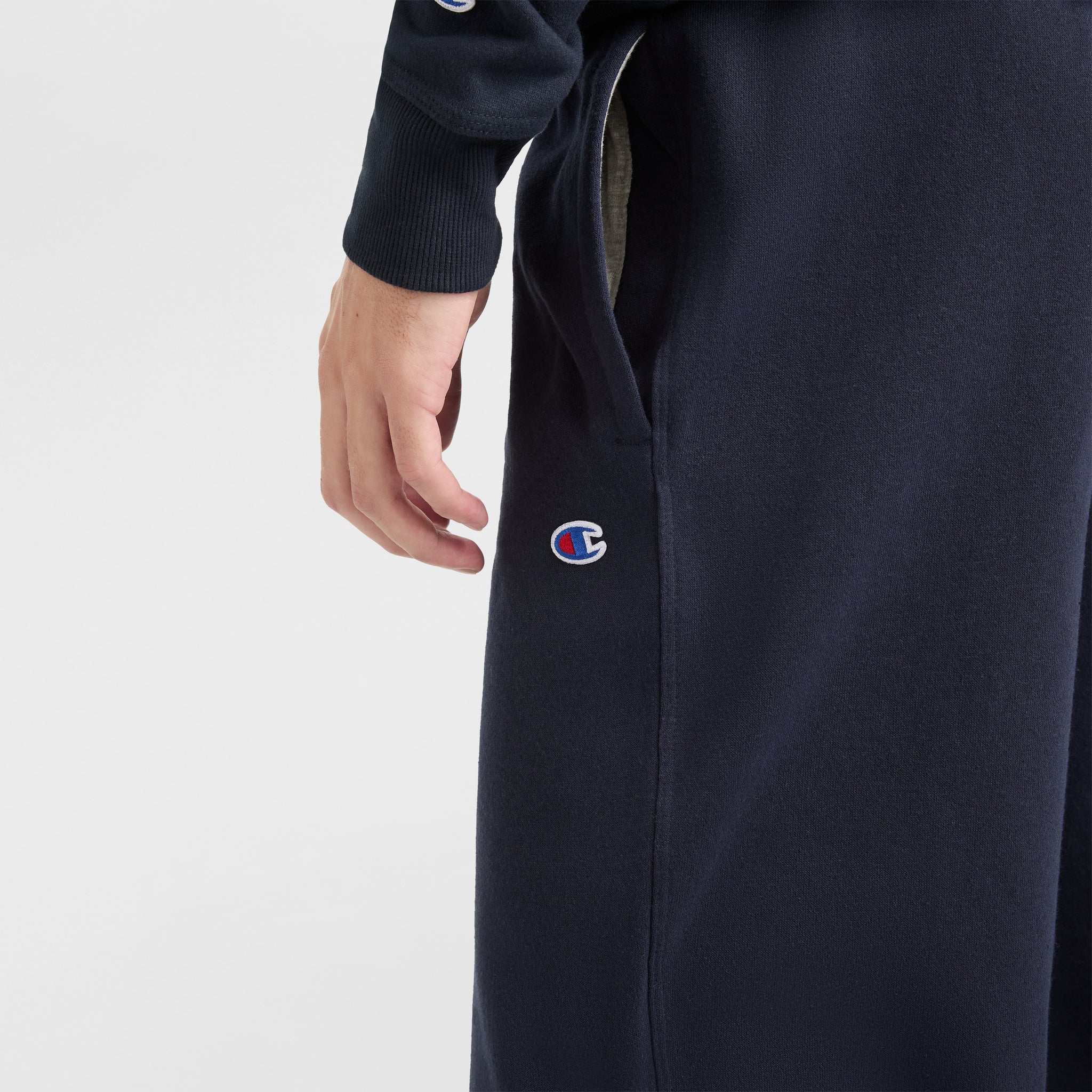Powerblend Sweatpants, Open Hem, C Logo - Image 3