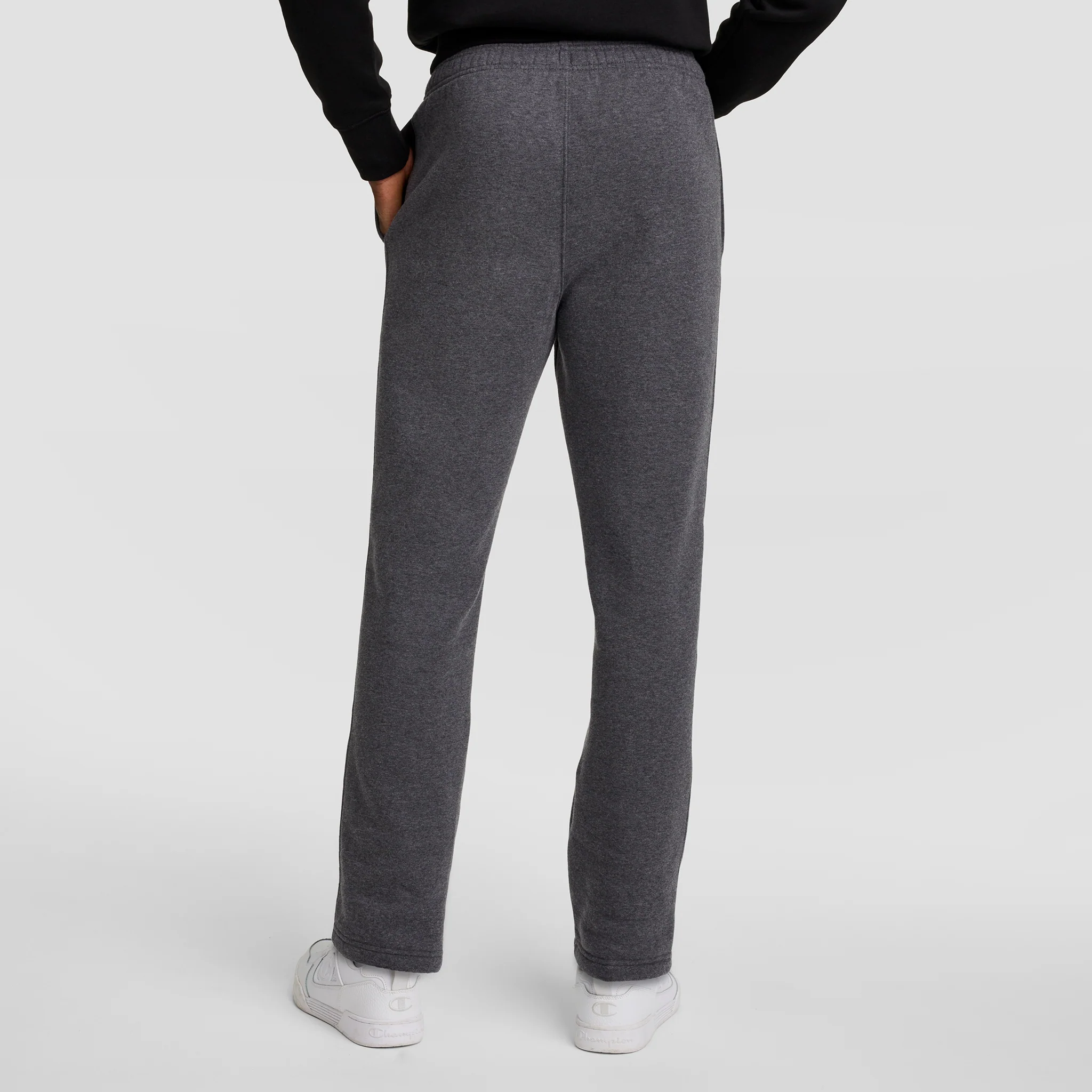 Powerblend Sweatpants, Open Hem, C Logo - Image 3