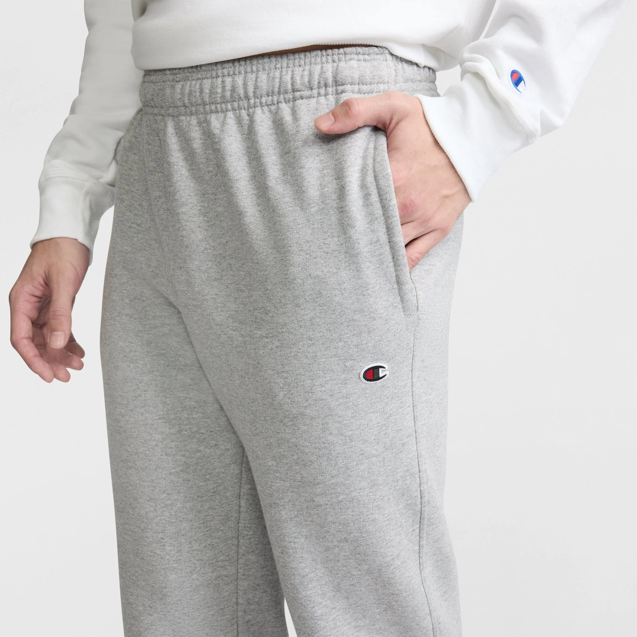 Powerblend Sweatpants, Relaxed Hem, C Logo - Image 4