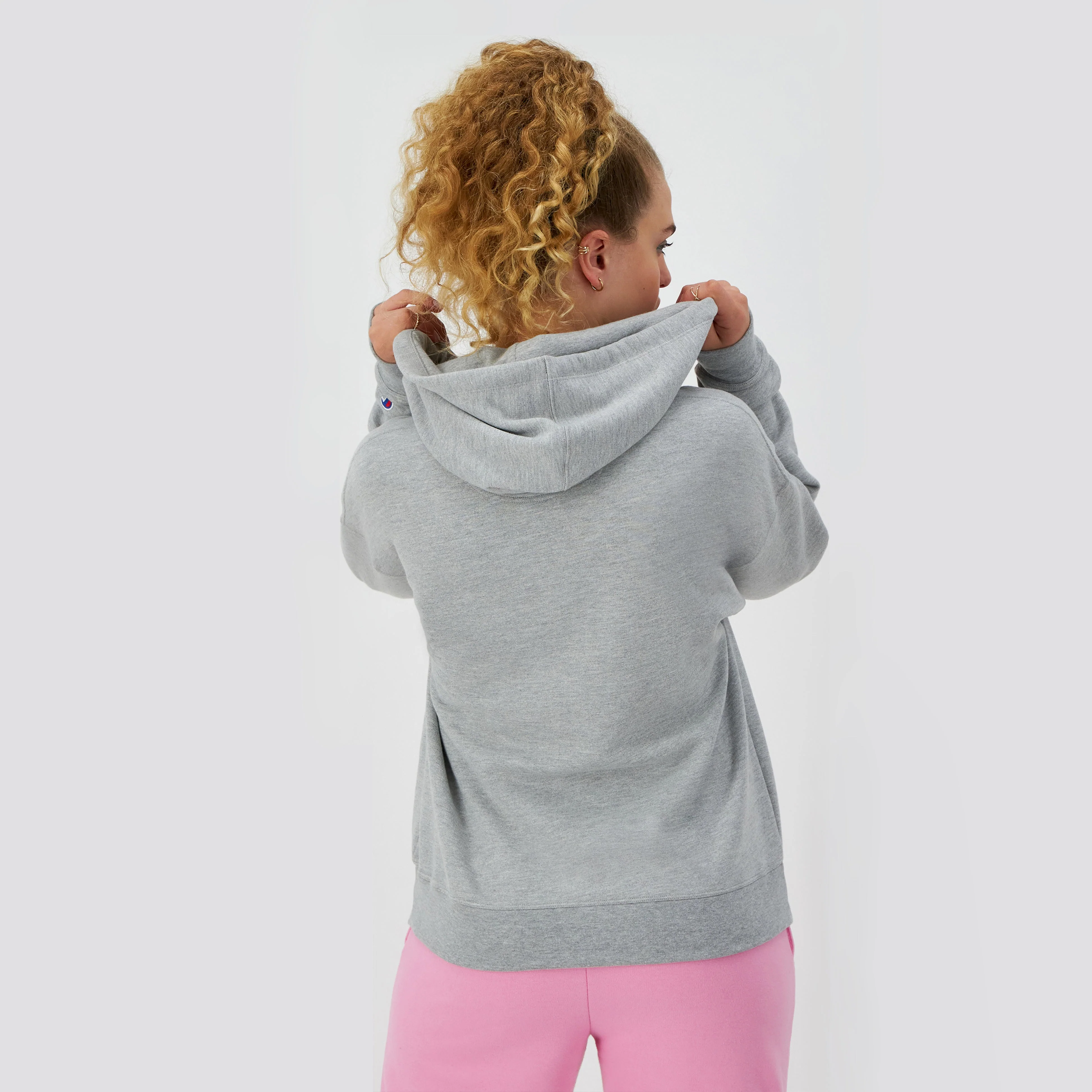 Powerblend Zip-Up Hoodie, C Logo - Image 3
