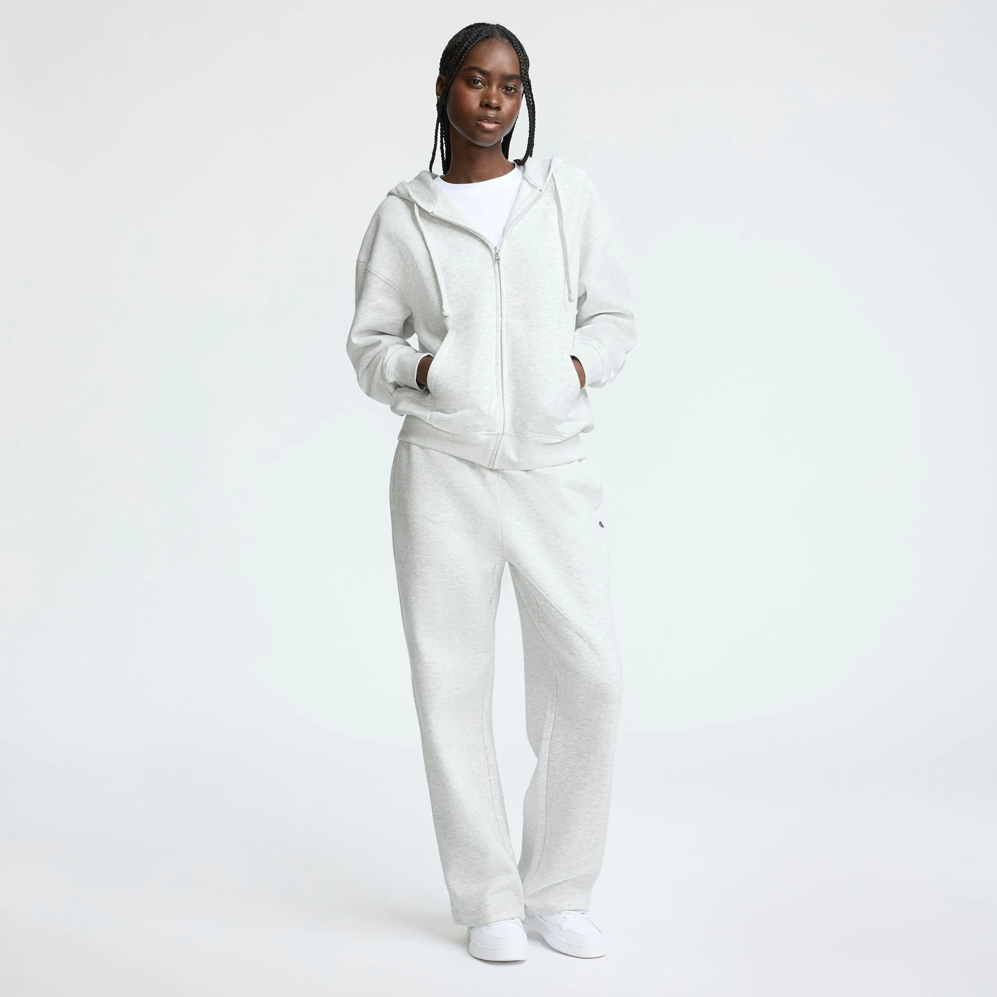 Powerblend Zip-Up Hoodie, C Logo - Image 4