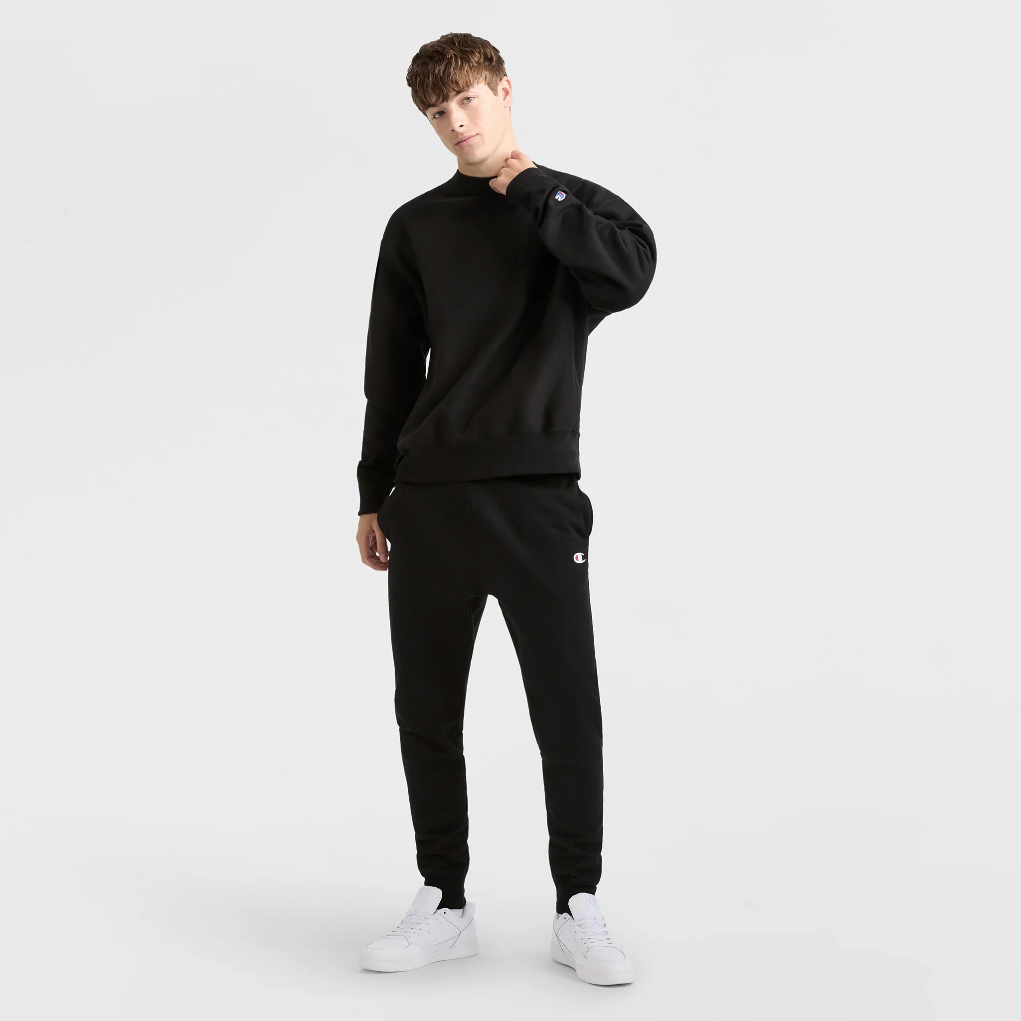 Reverse Weave Crewneck Sweatshirt - Image 4