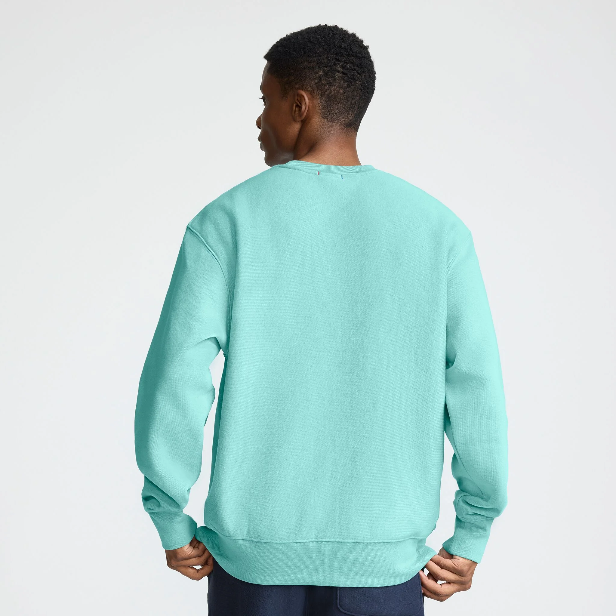 Reverse Weave Crewneck Sweatshirt, C Logo - Image 2