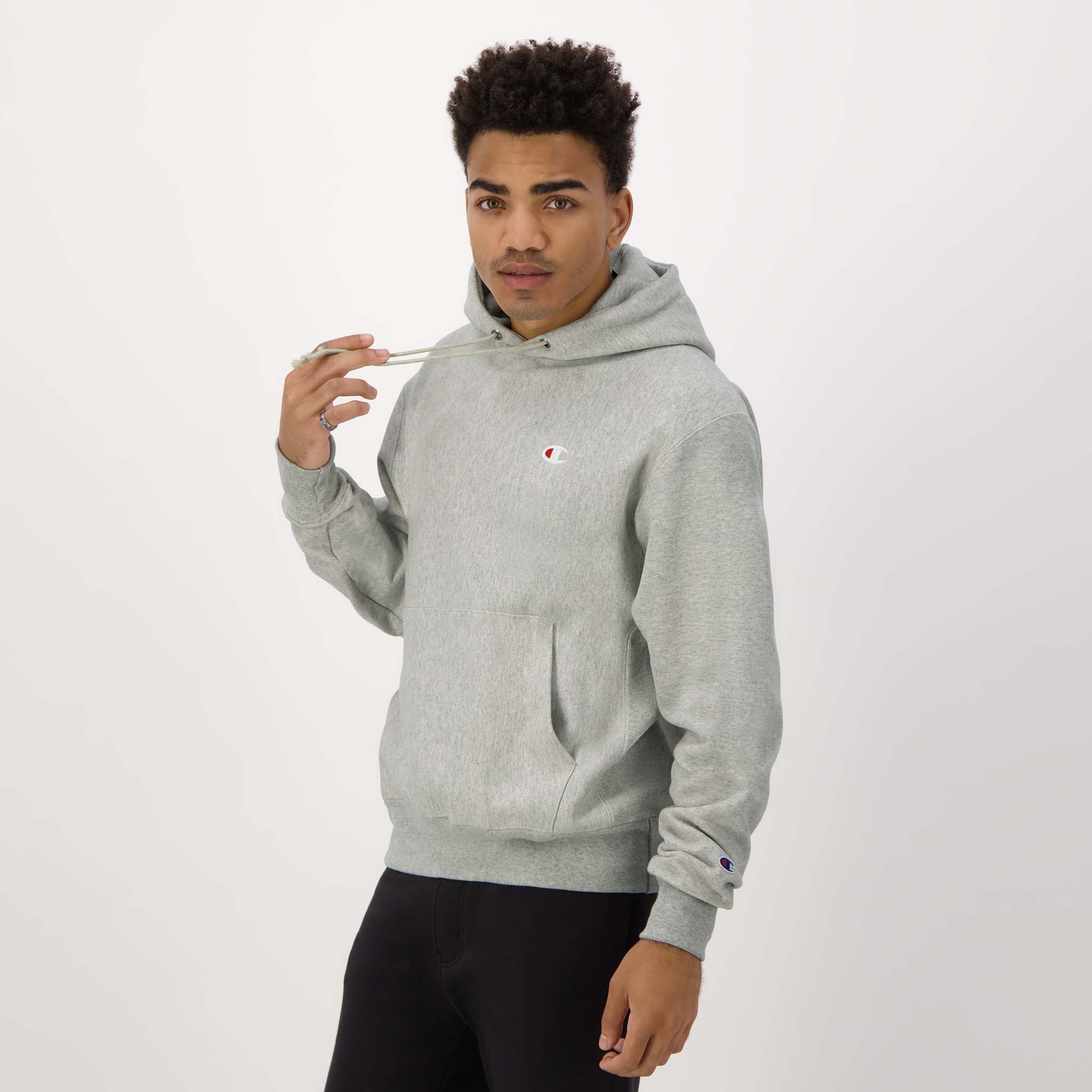 Reverse Weave Hoodie, C Logo - Image 2