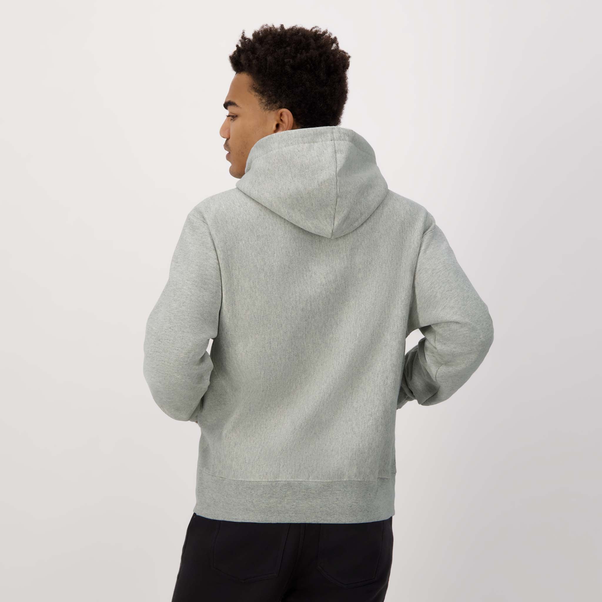 Reverse Weave Hoodie, C Logo - Image 3