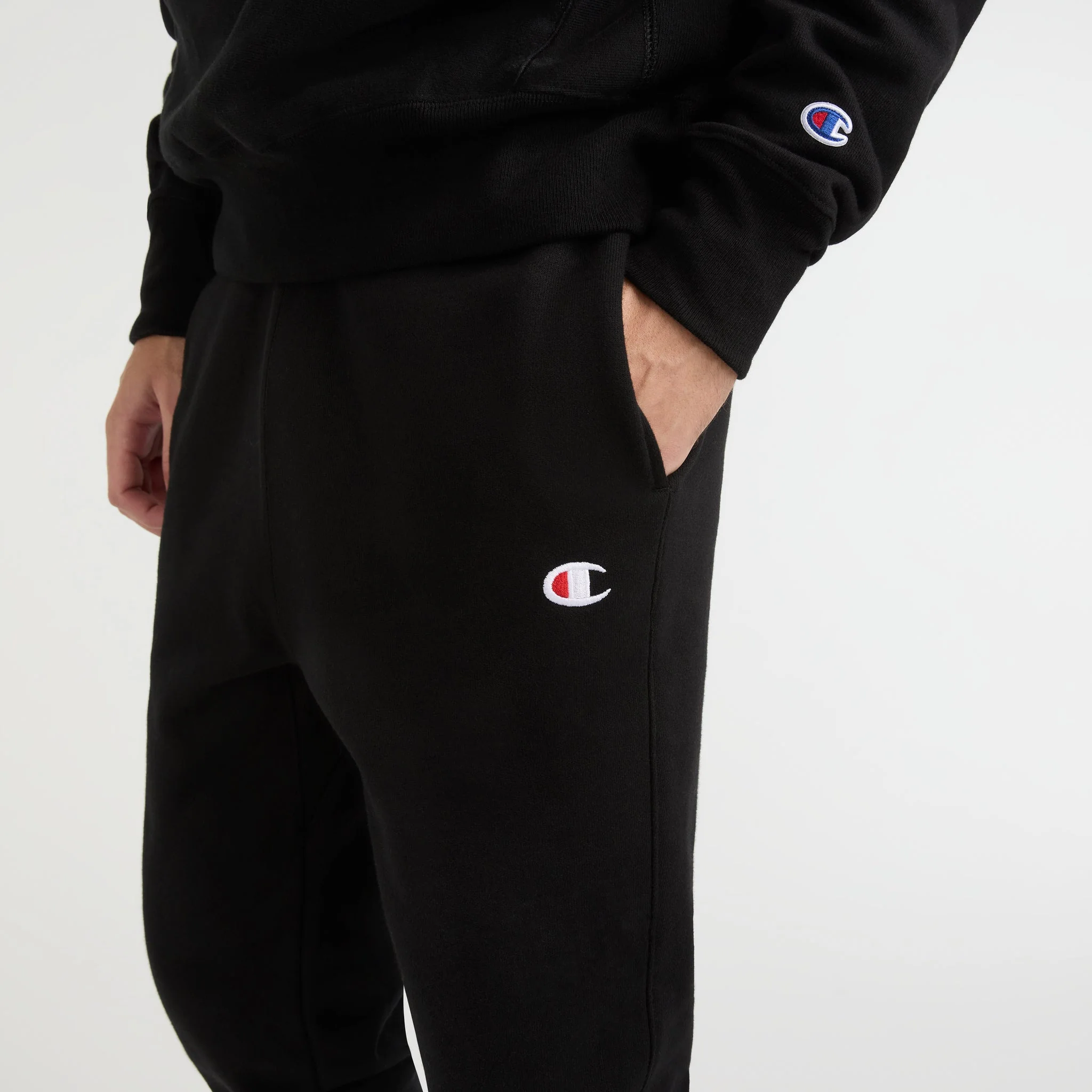 Reverse Weave Joggers, C Logo - Image 3