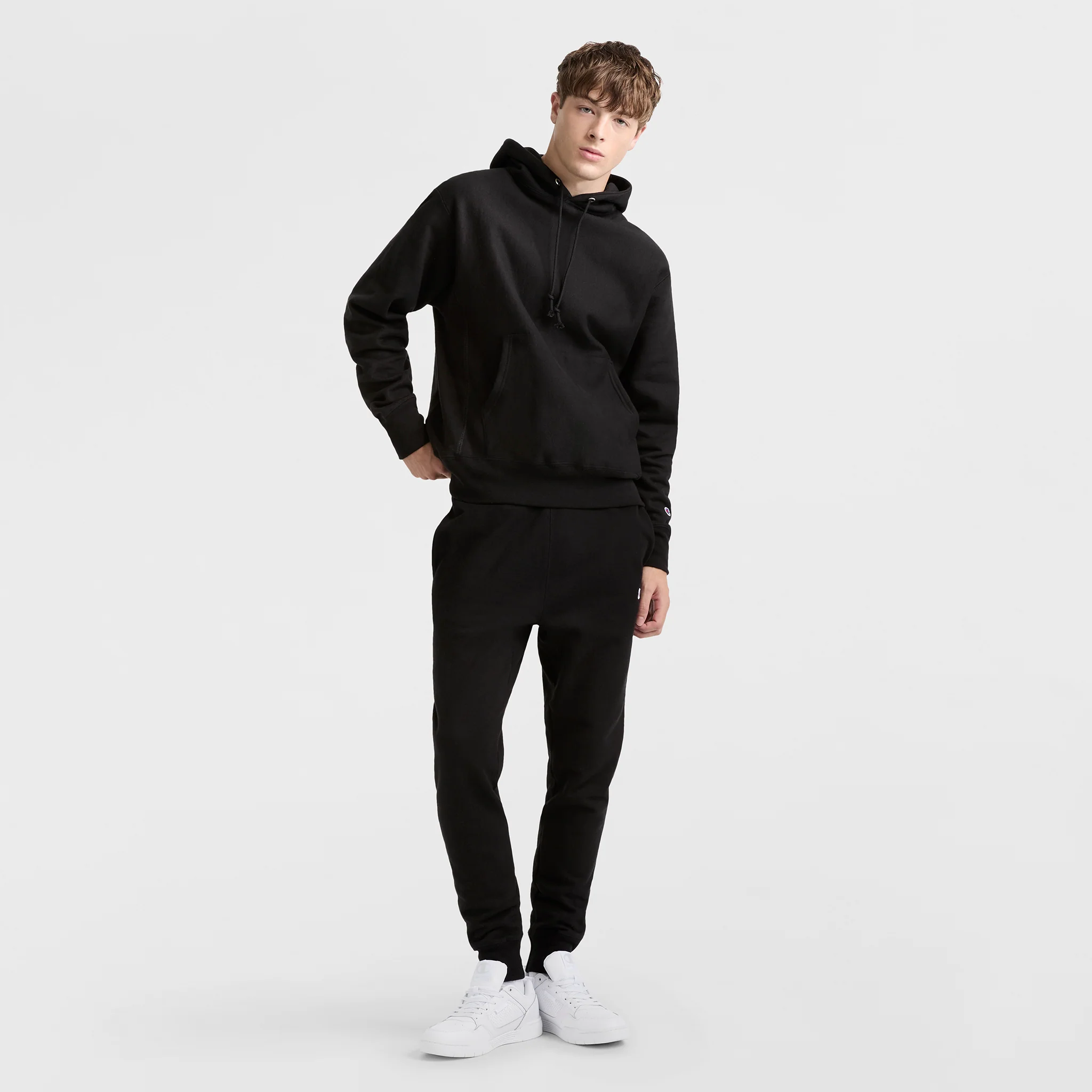 Reverse Weave Joggers, C Logo - Image 4
