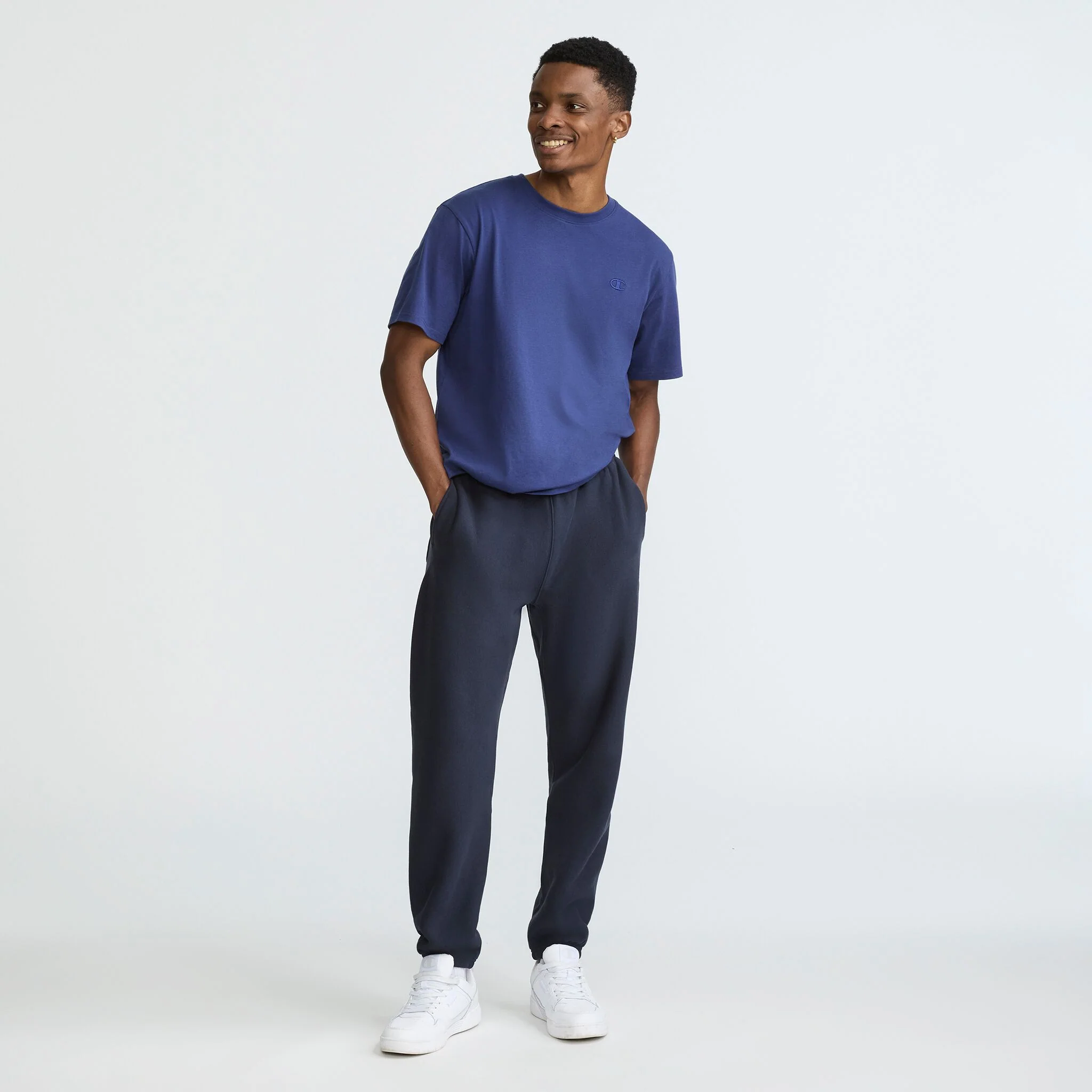 Reverse Weave Small Logo Cinched Sweatpants - Image 4