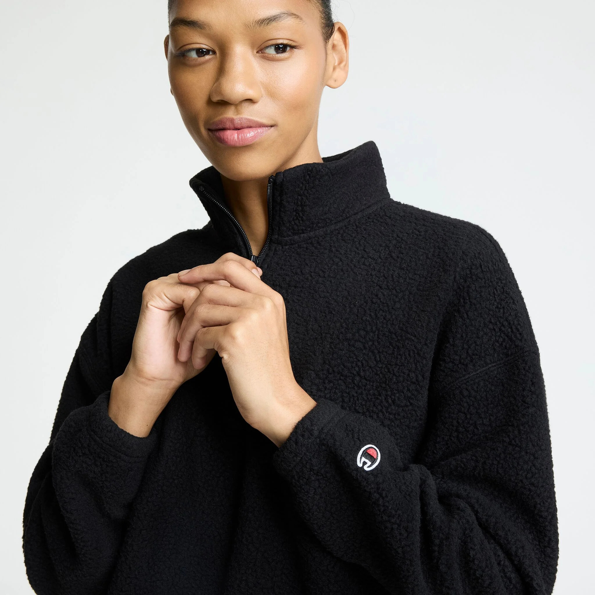 Ski Patrol Polar Fleece 1/2 Zip - Image 3