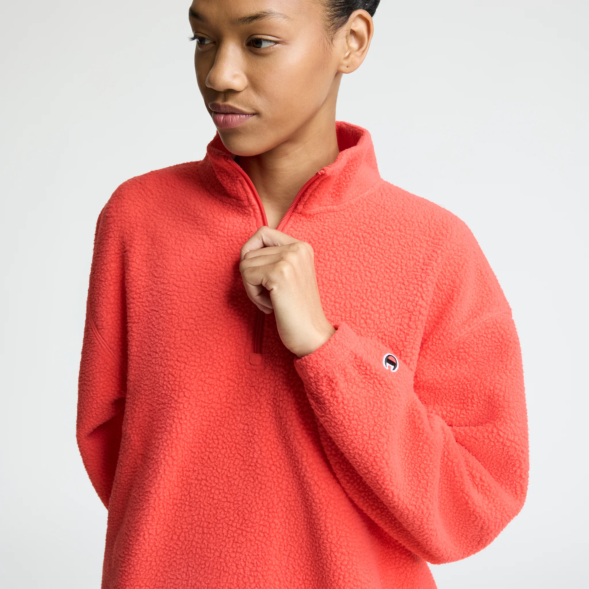 Ski Patrol Polar Fleece 1/2 Zip - Image 3