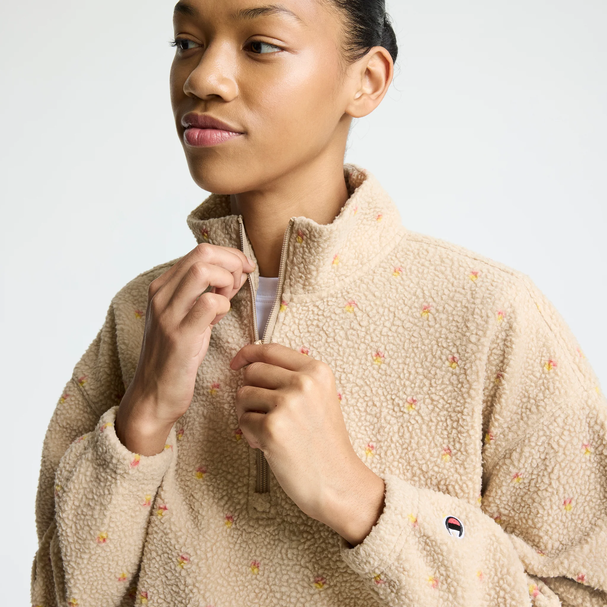 Ski Patrol Polar Fleece 1/2 Zip - Image 3