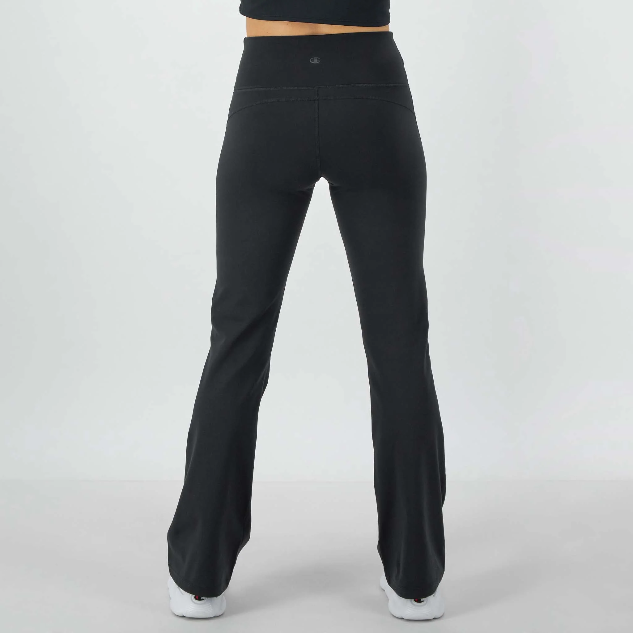 Soft Touch Flare Leggings, Anti Odor, C Logo - Image 3