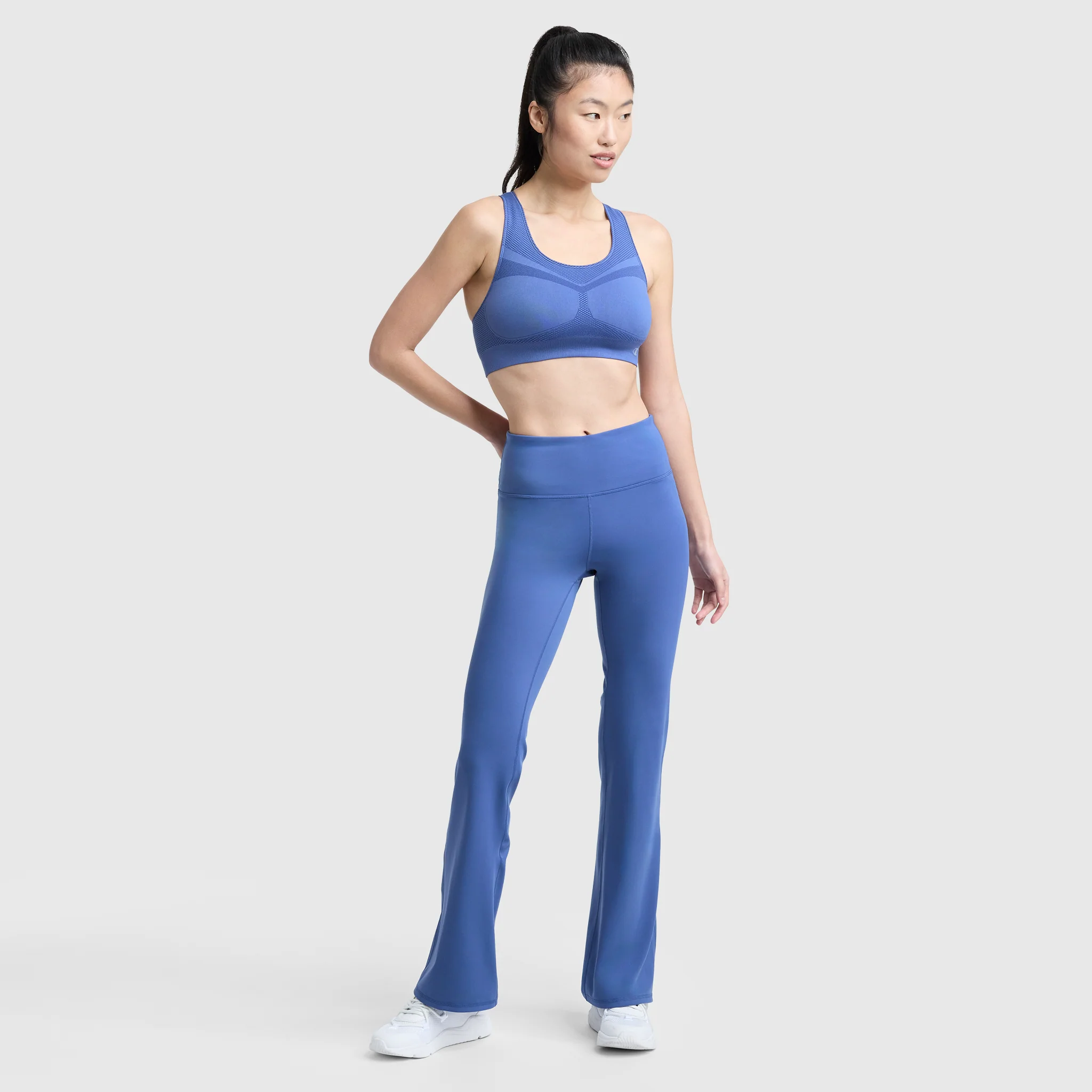Soft Touch Flare Leggings, Anti Odor, C Logo - Image 5