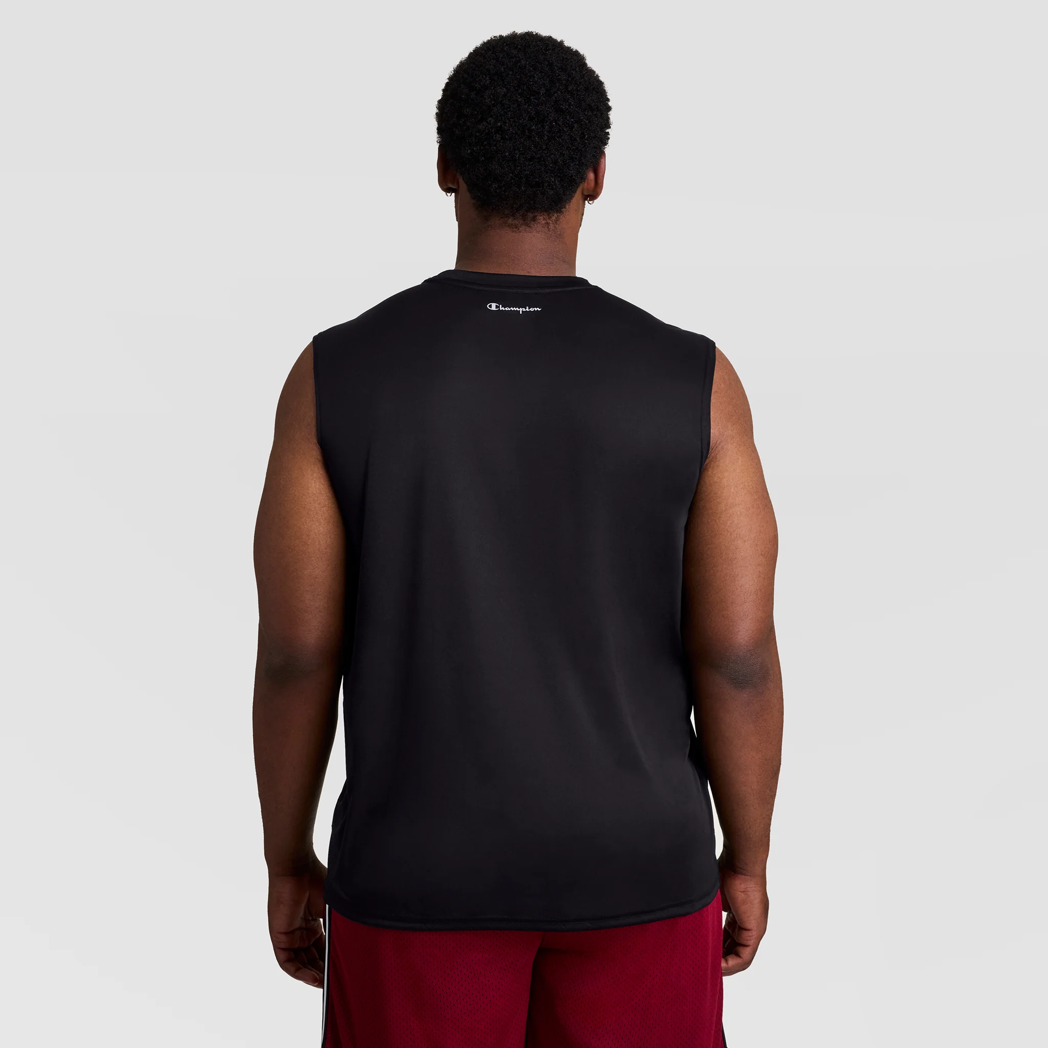 Sport Muscle Tank, Reflective C Logo - Big & Tall - Image 2