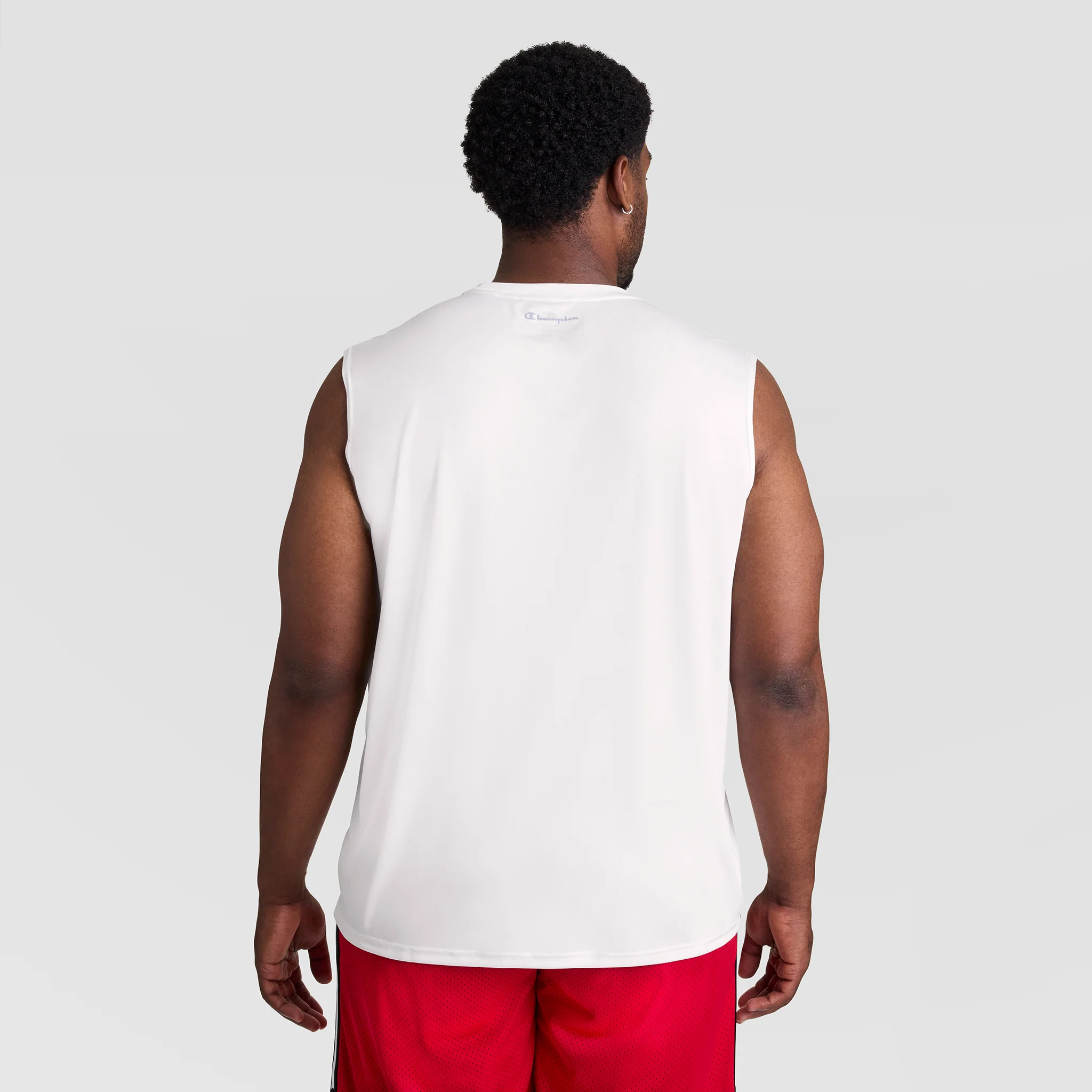 Sport Muscle Tank, Reflective C Logo - Big & Tall - Image 2