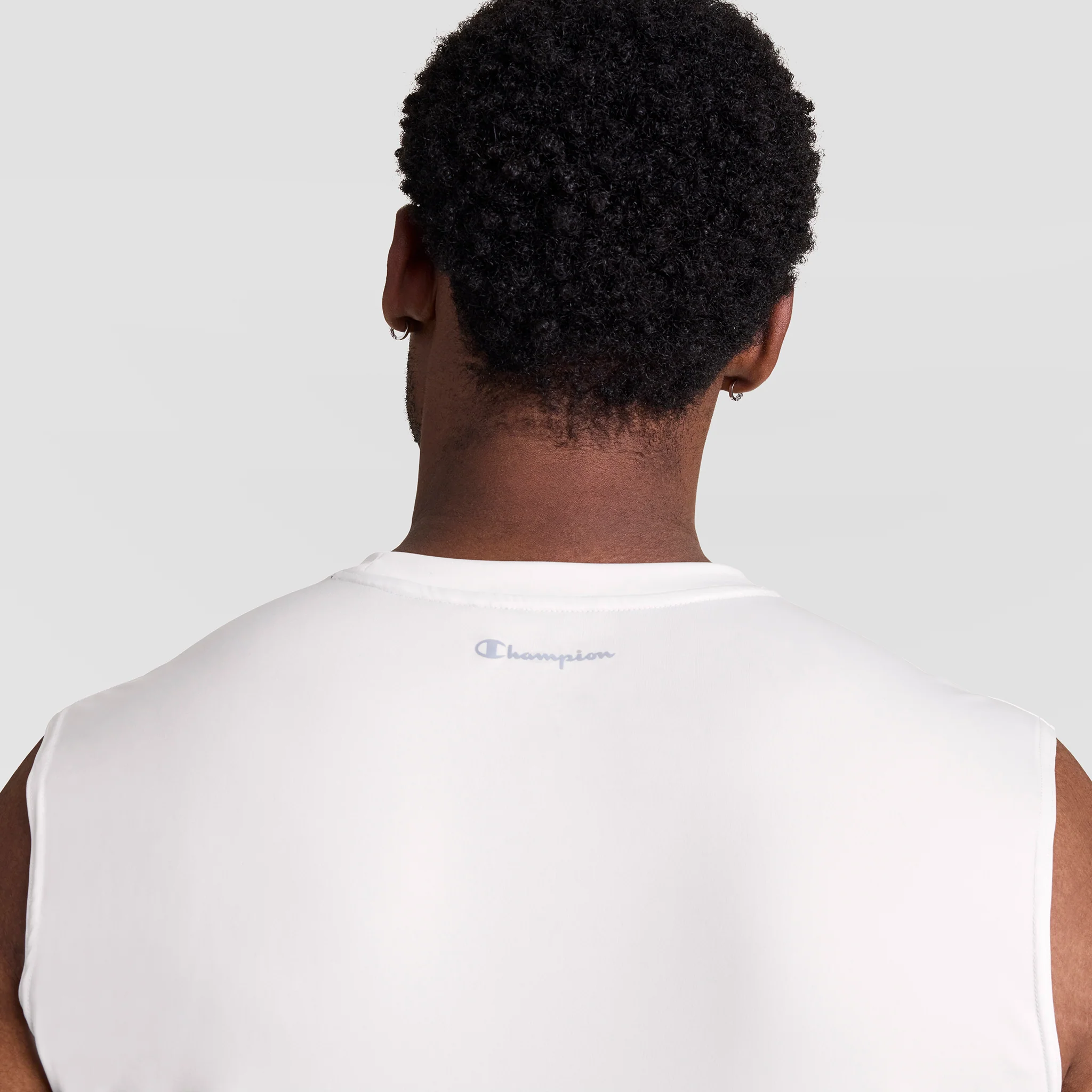 Sport Muscle Tank, Reflective C Logo - Big & Tall - Image 4