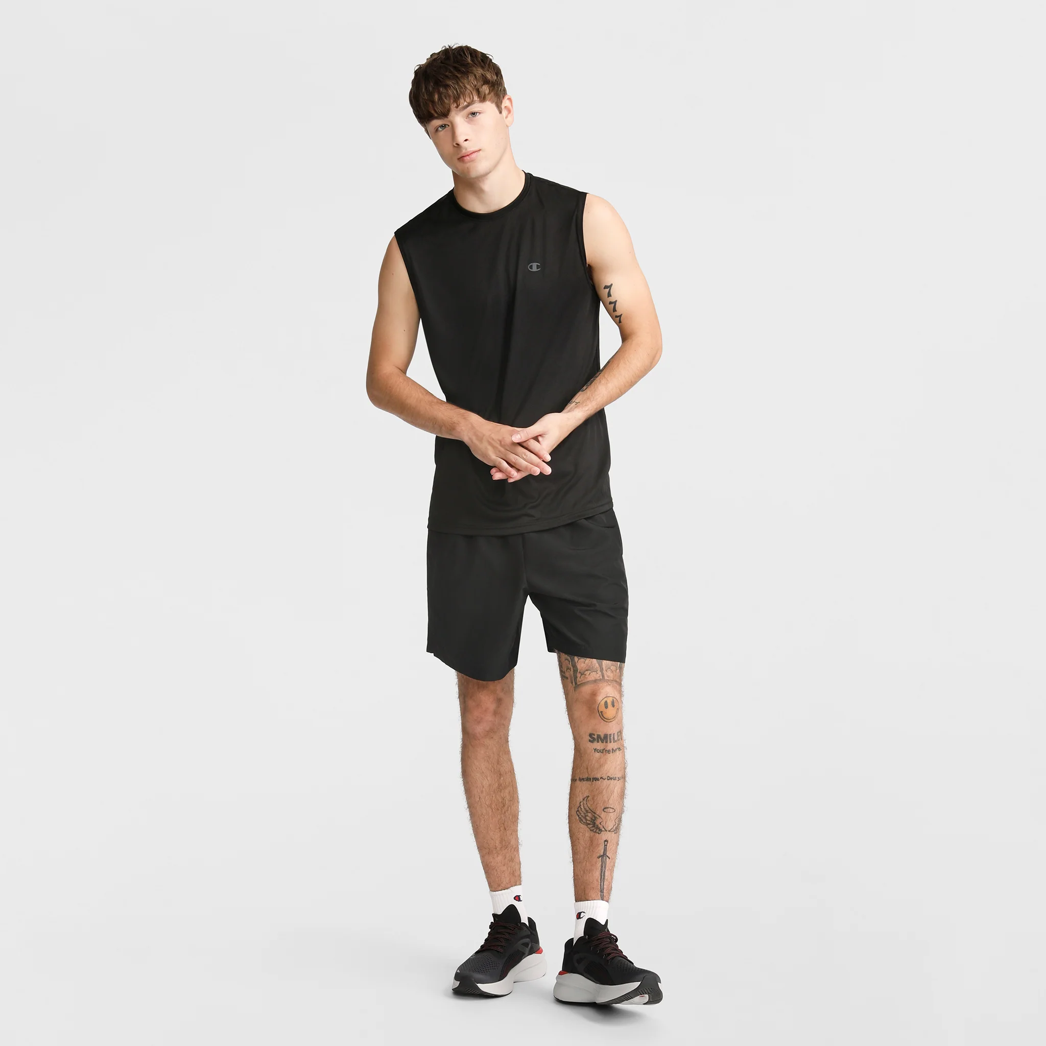 Sport Muscle Tank, Reflective C Logo - Image 3