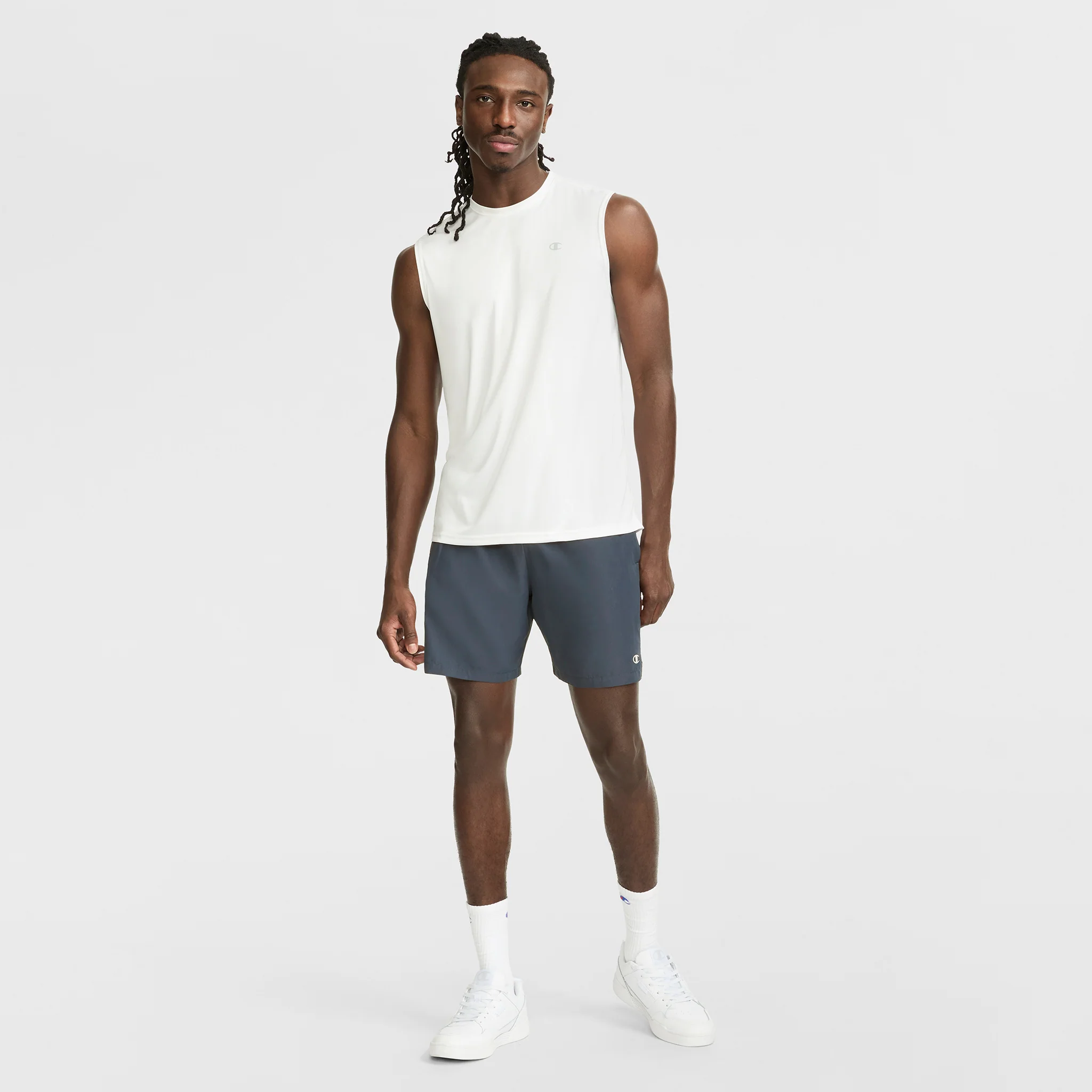 Sport Muscle Tank, Reflective C Logo - Image 3