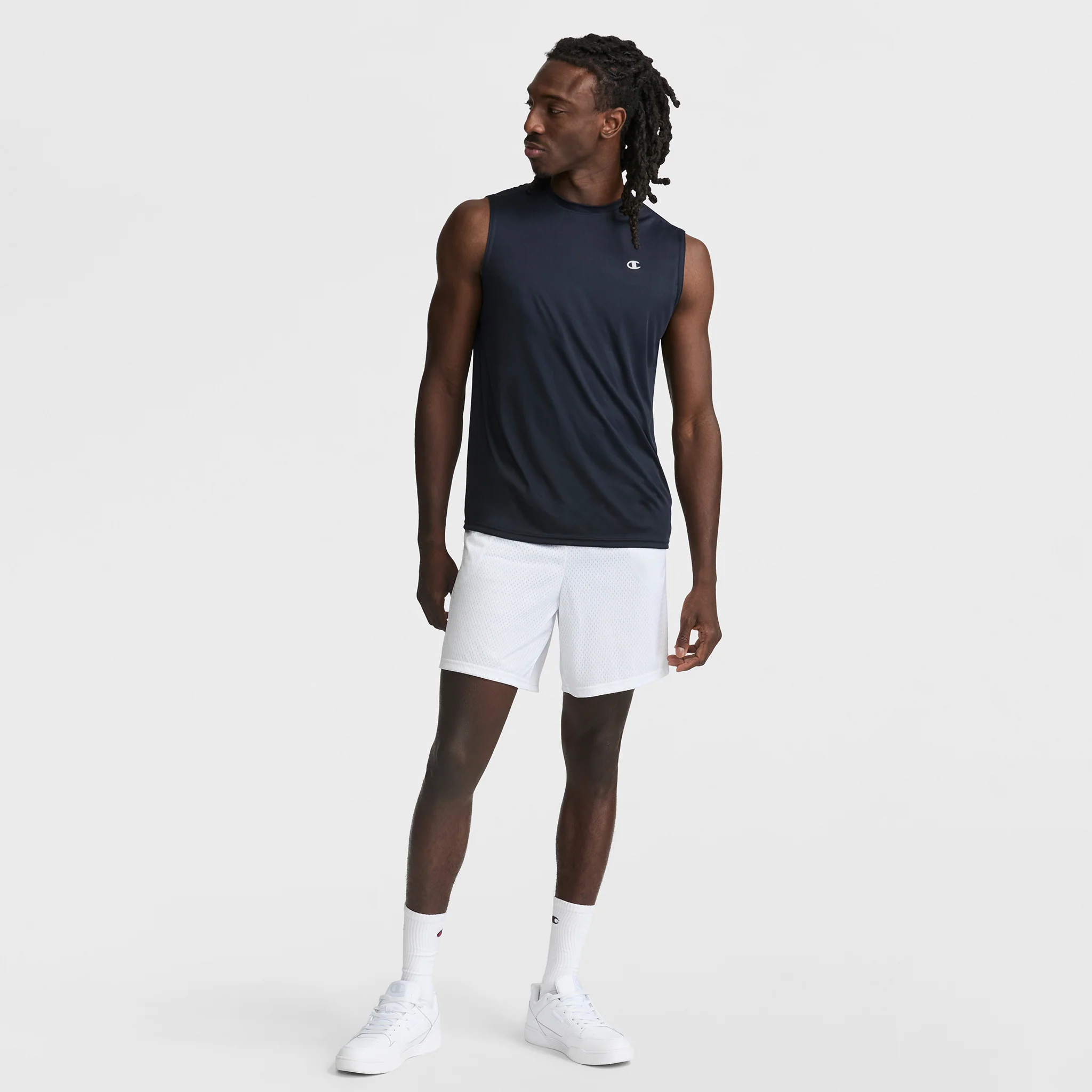 Sport Muscle Tank, Reflective C Logo - Image 3
