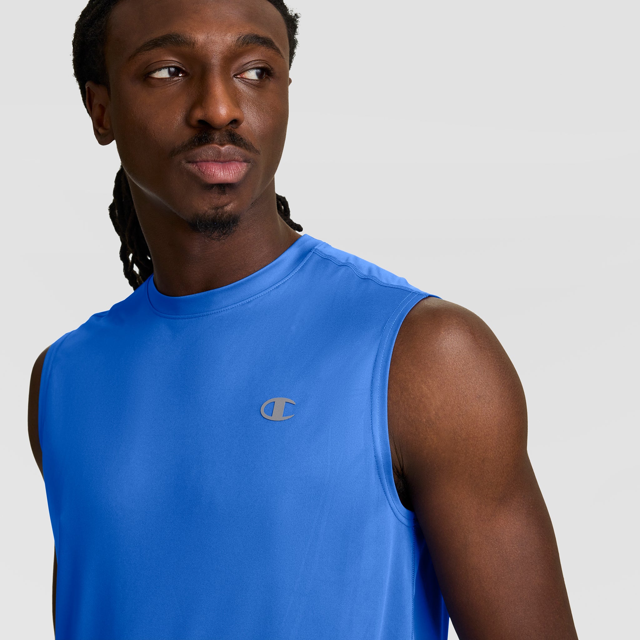 Sport Muscle Tank, Reflective C Logo - Image 3