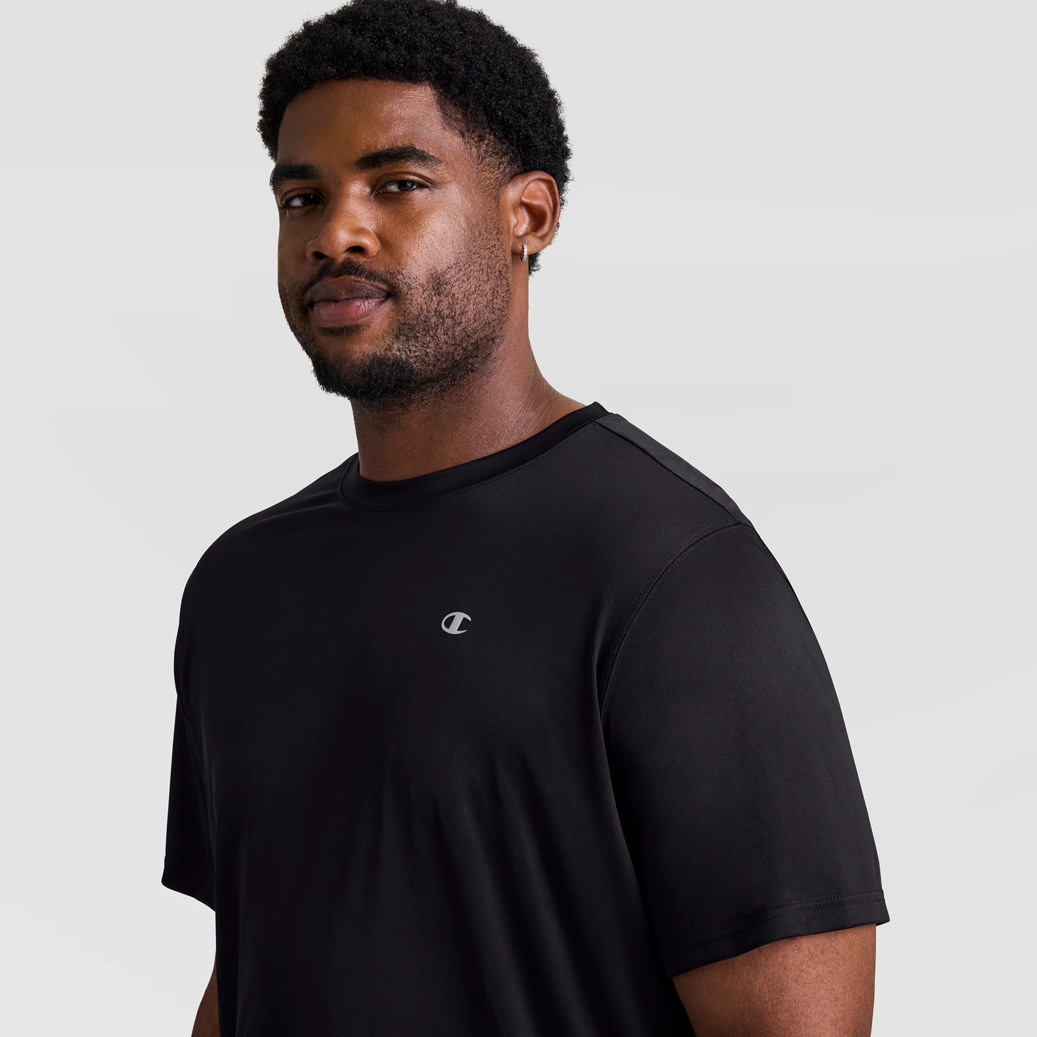 Sport T-Shirt, Reflective C Logo - Big & Tall - Image 3