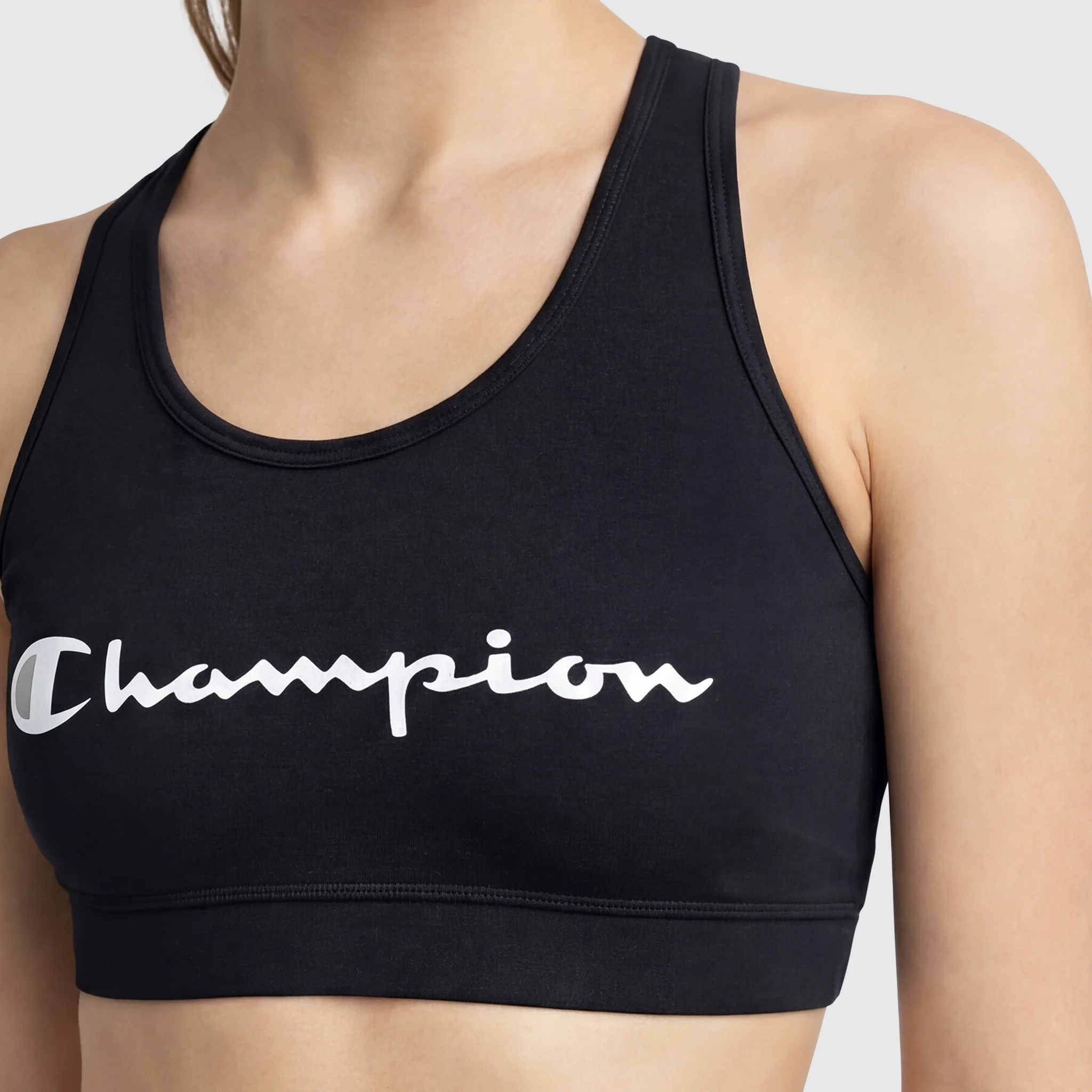 Sports Bra, Script Logo - Image 3