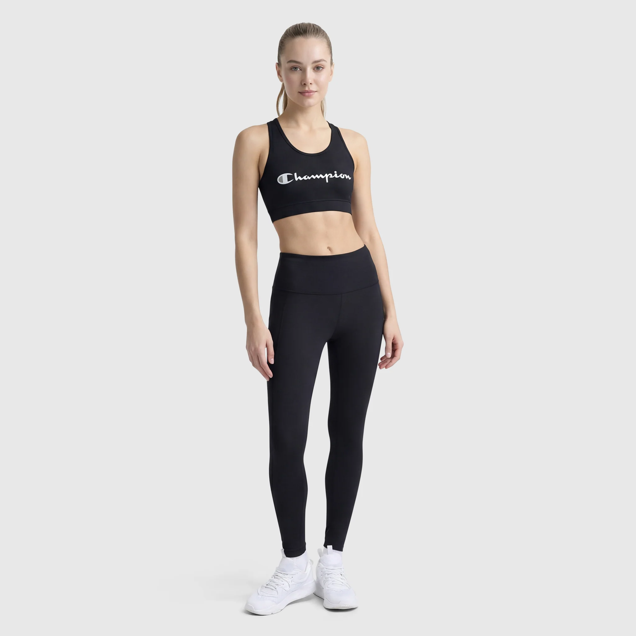 Sports Bra, Script Logo - Image 5