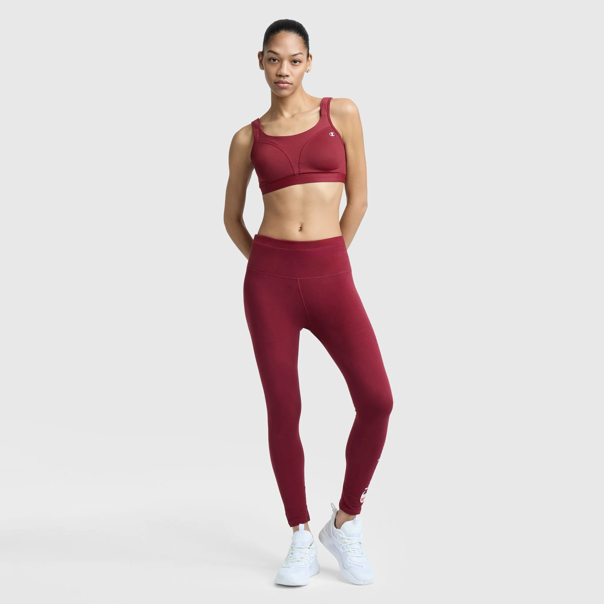 Spot Comfort High-Impact Sports Bra, C Logo - Image 5