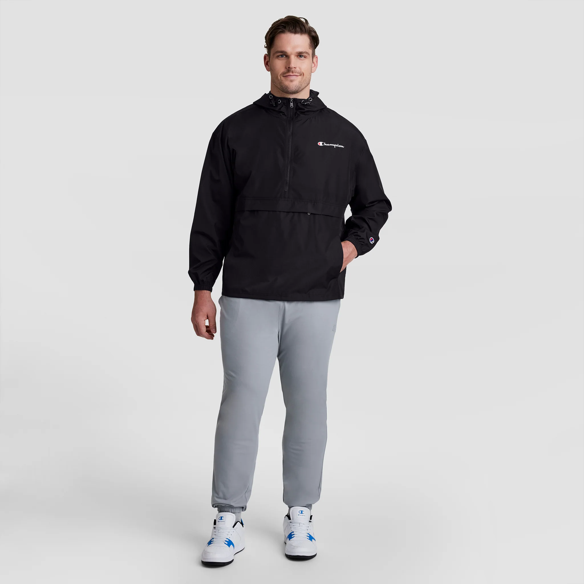 Stadium Packable Jacket, Script Logo - Big & Tall - Image 8
