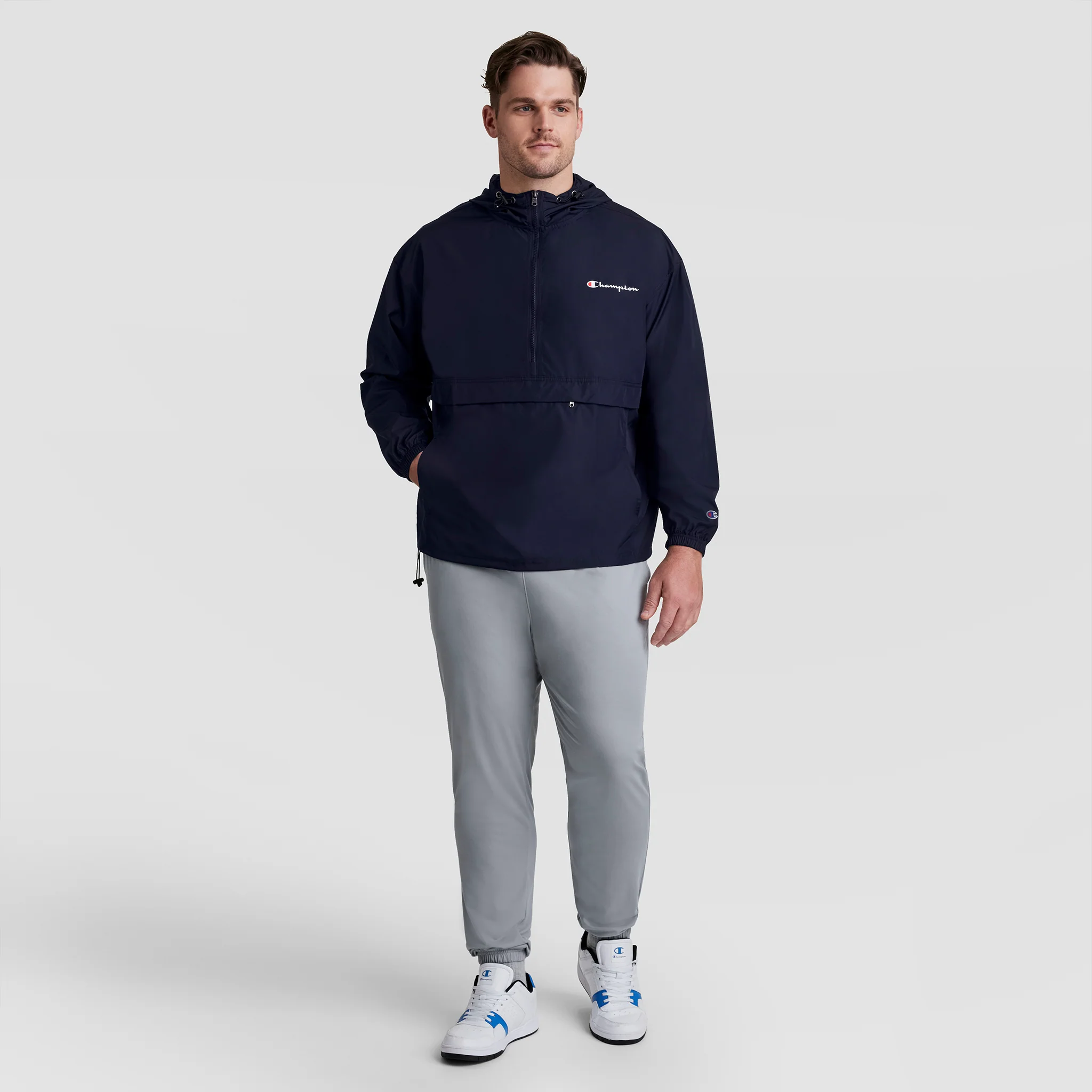 Stadium Packable Jacket, Script Logo - Big & Tall - Image 8