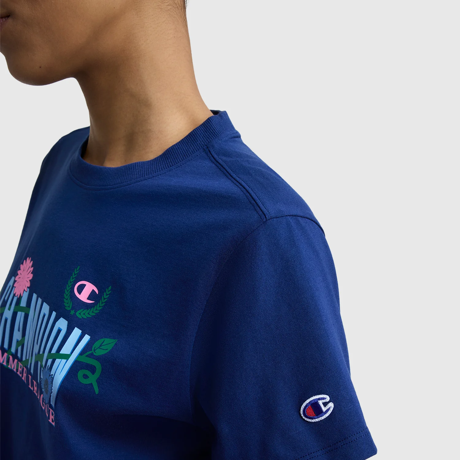 Summer League Graphic T-Shirt, C  Logo - Image 4