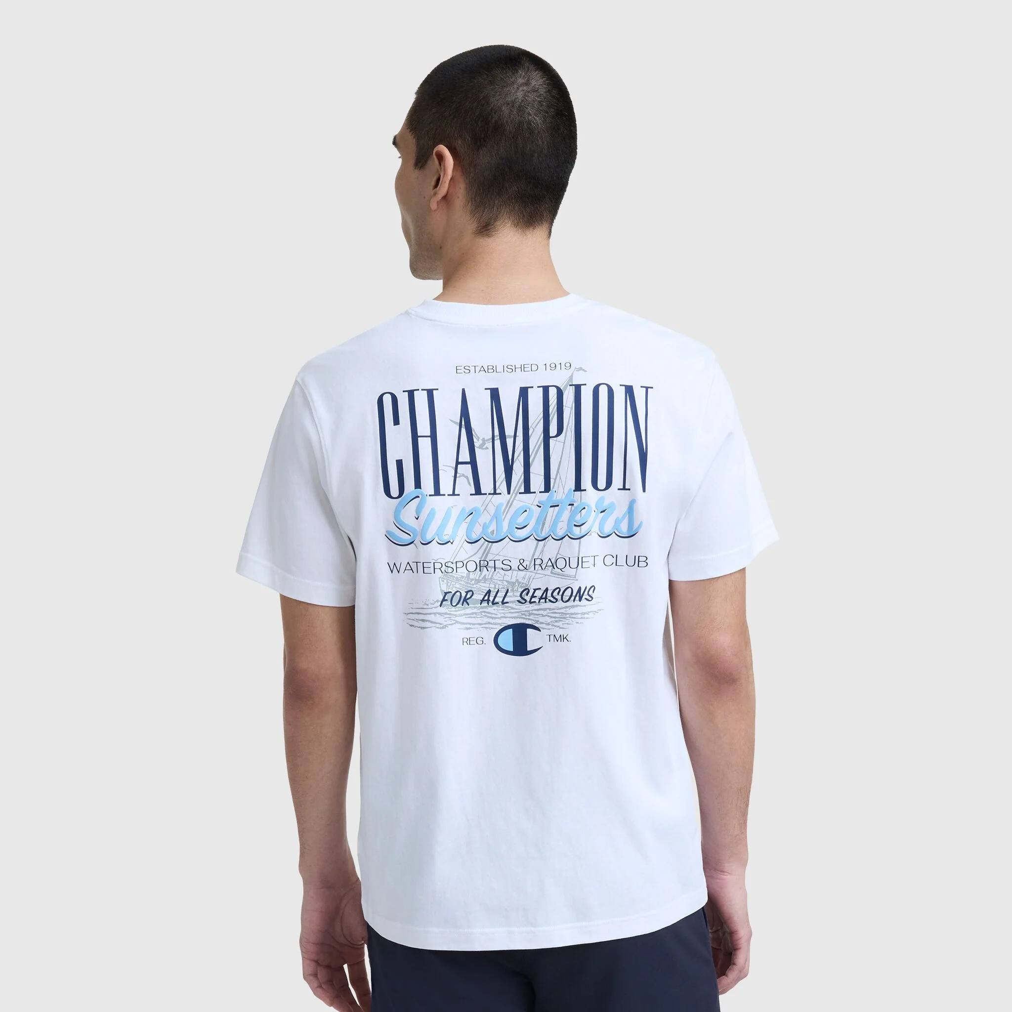 Sunsetters Graphic T-Shirt, C Logo - Image 2