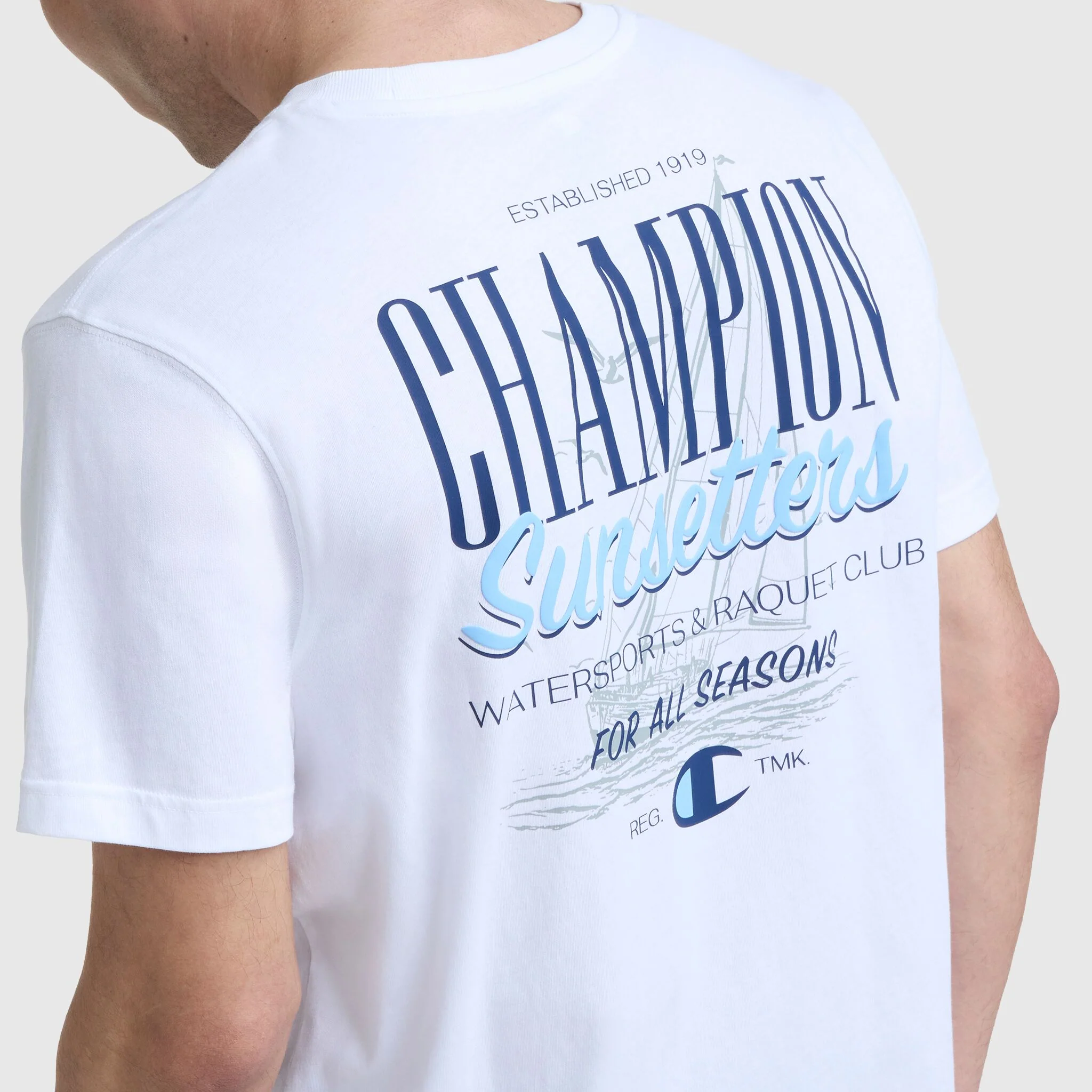 Sunsetters Graphic T-Shirt, C Logo - Image 3