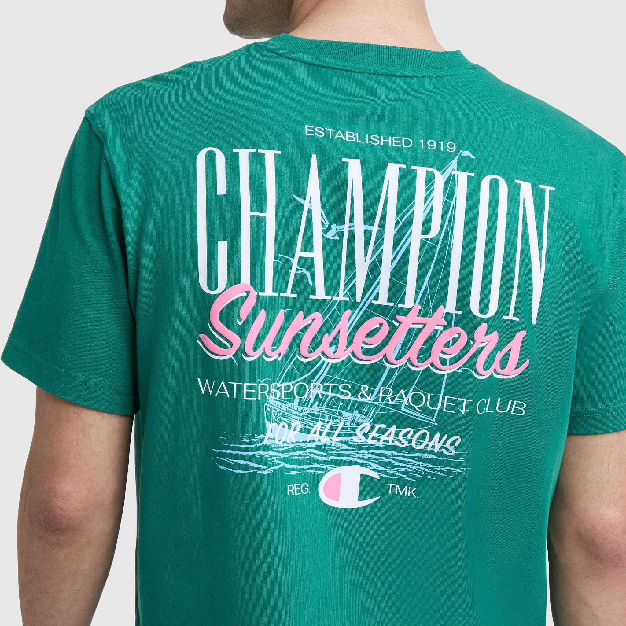 Sunsetters Graphic T-Shirt, C Logo - Image 3