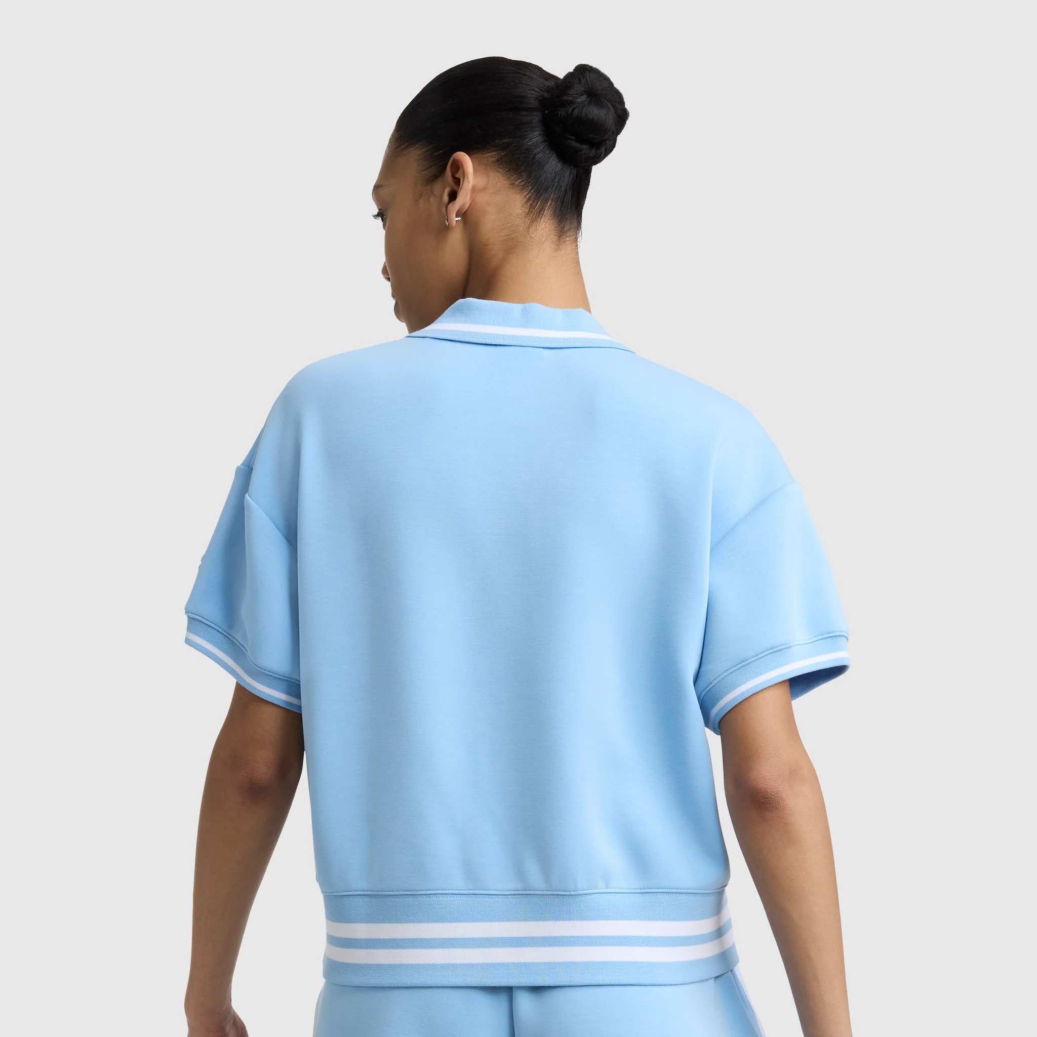 Tennis Court Polo, Embroidered Script Logo - Image 2