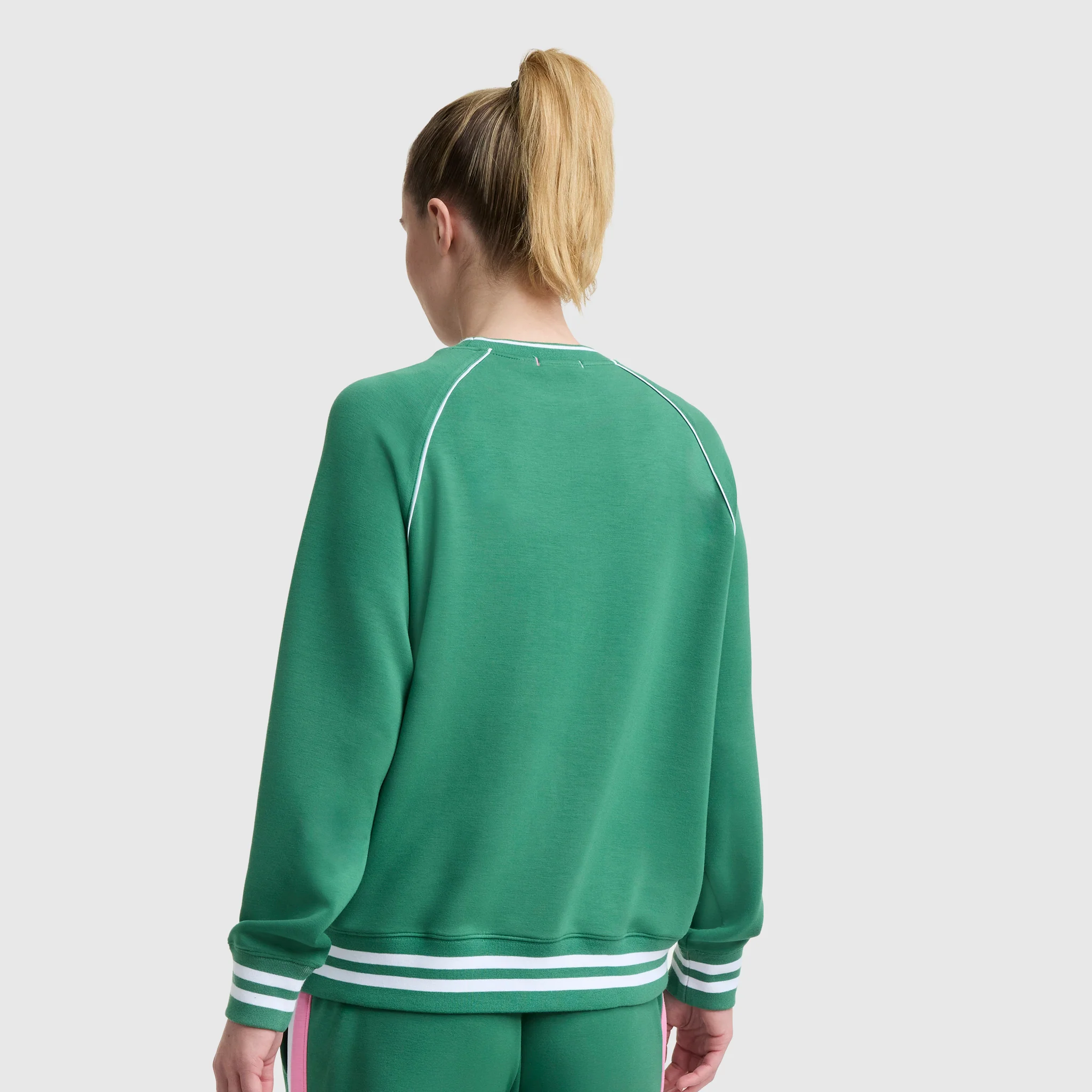Tennis Court Raglan Crewneck, C Logo - Image 2