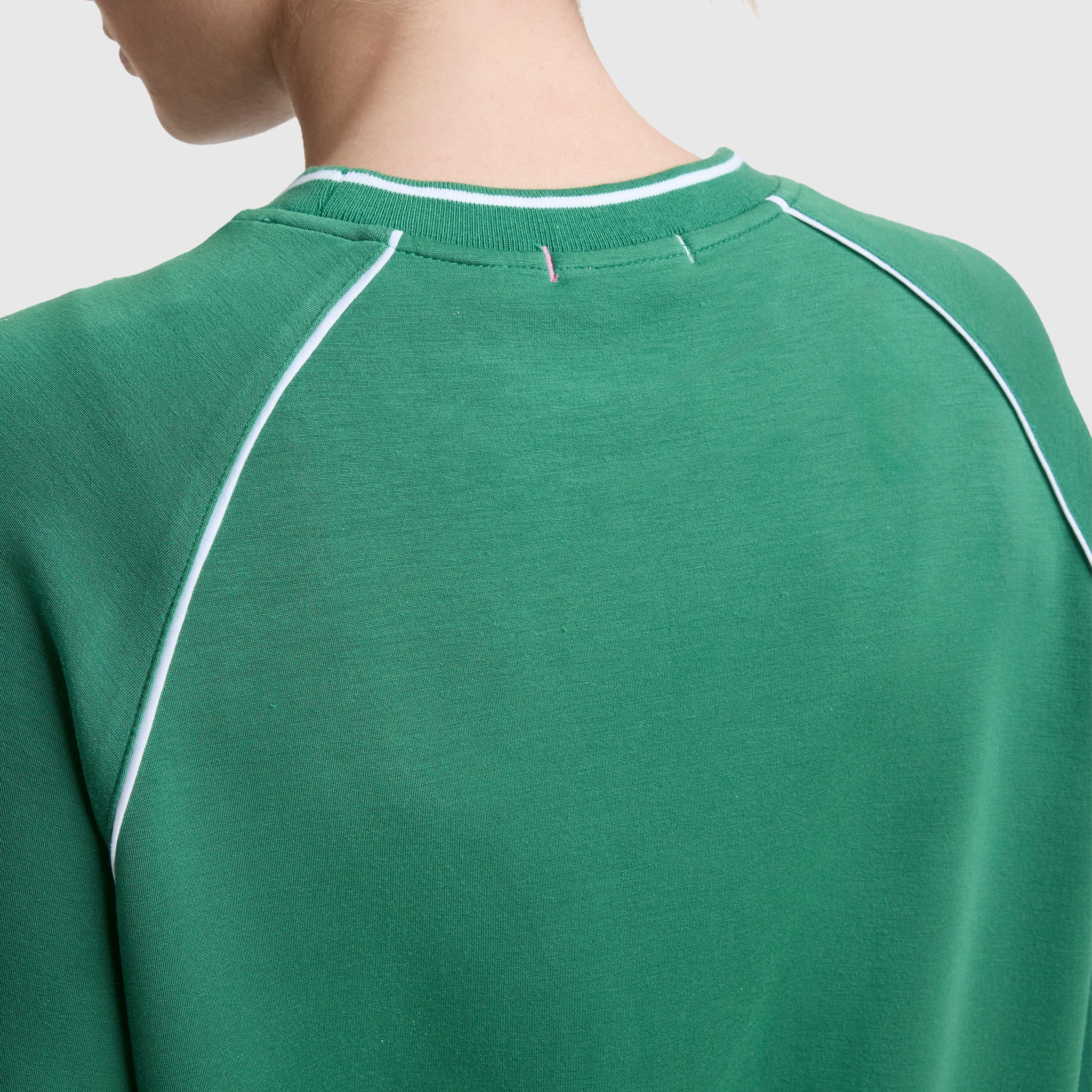 Tennis Court Raglan Crewneck, C Logo - Image 4