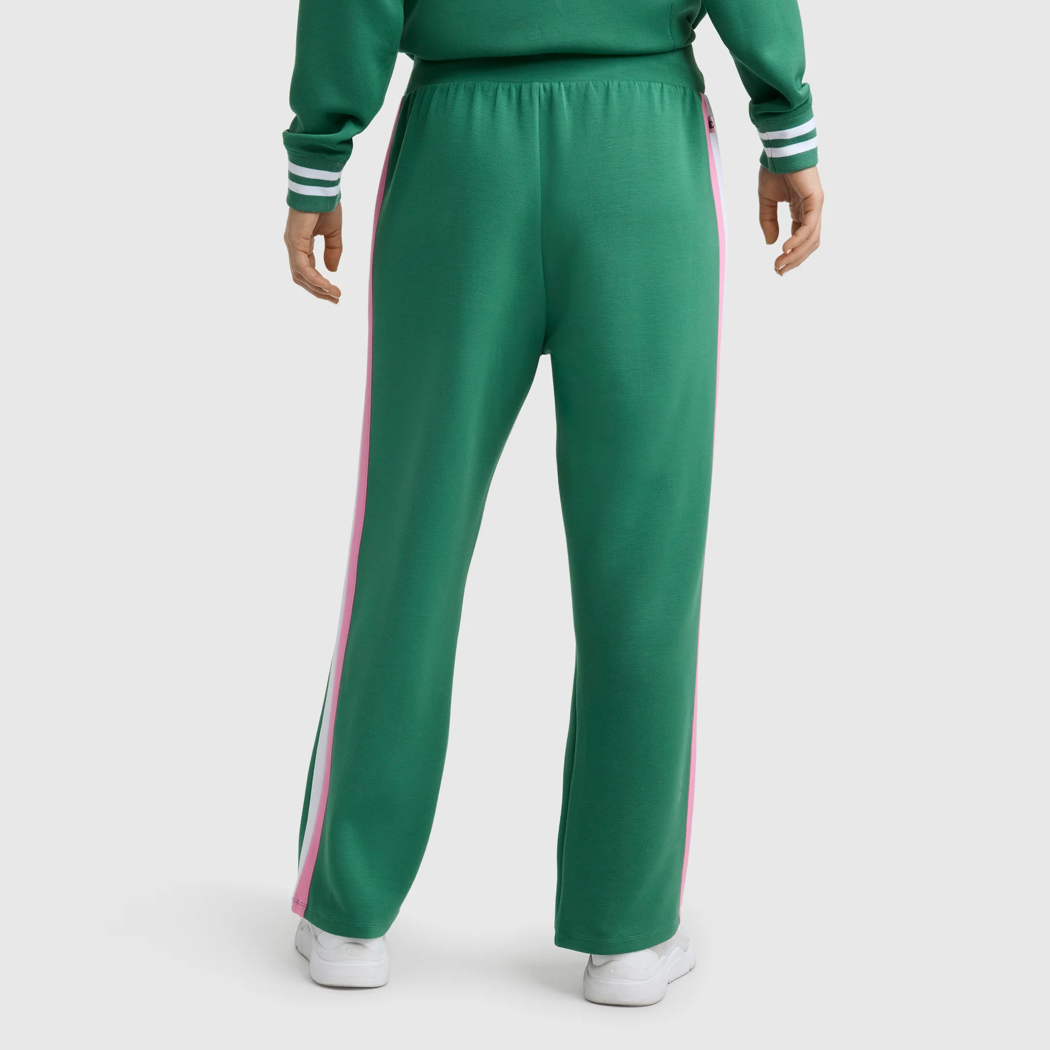 Tennis Court Wide Leg Pant, C Logo - Image 2