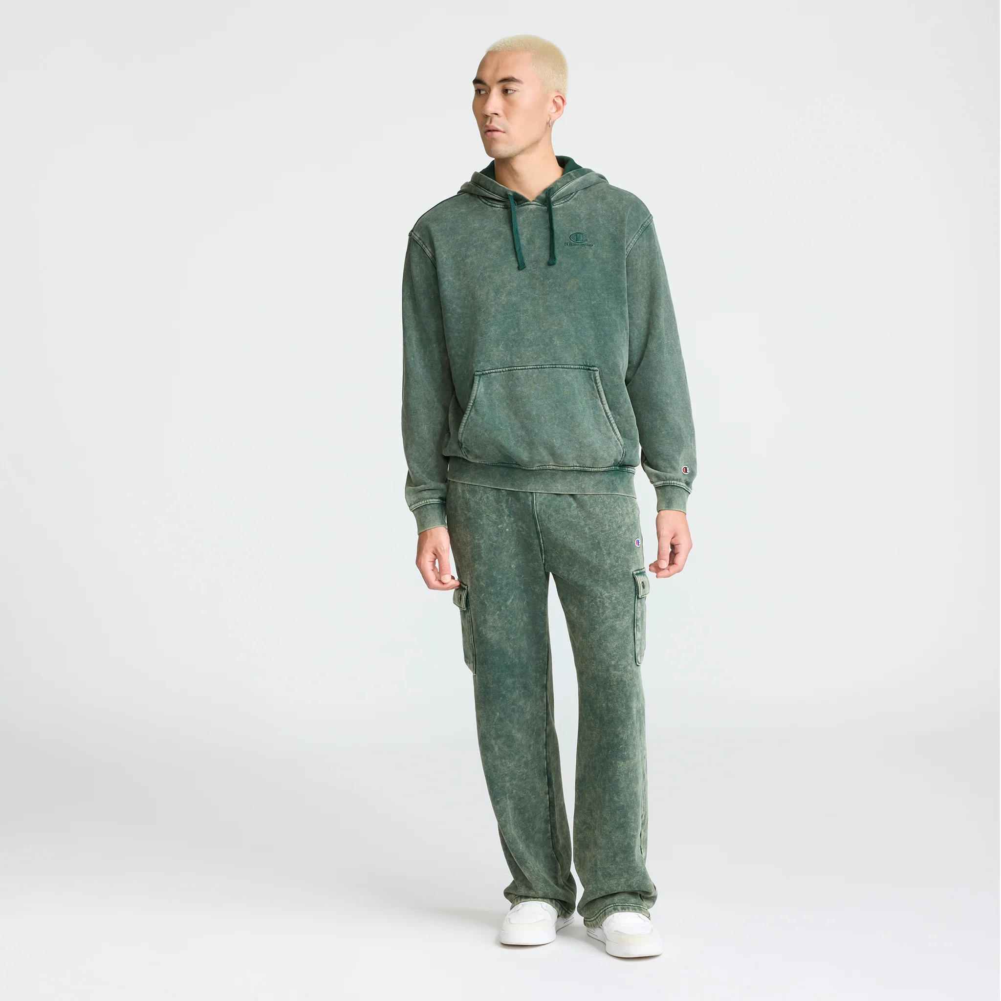 Time Capsule Hoodie, Left Chest C" Champion Script Logo - Image 4