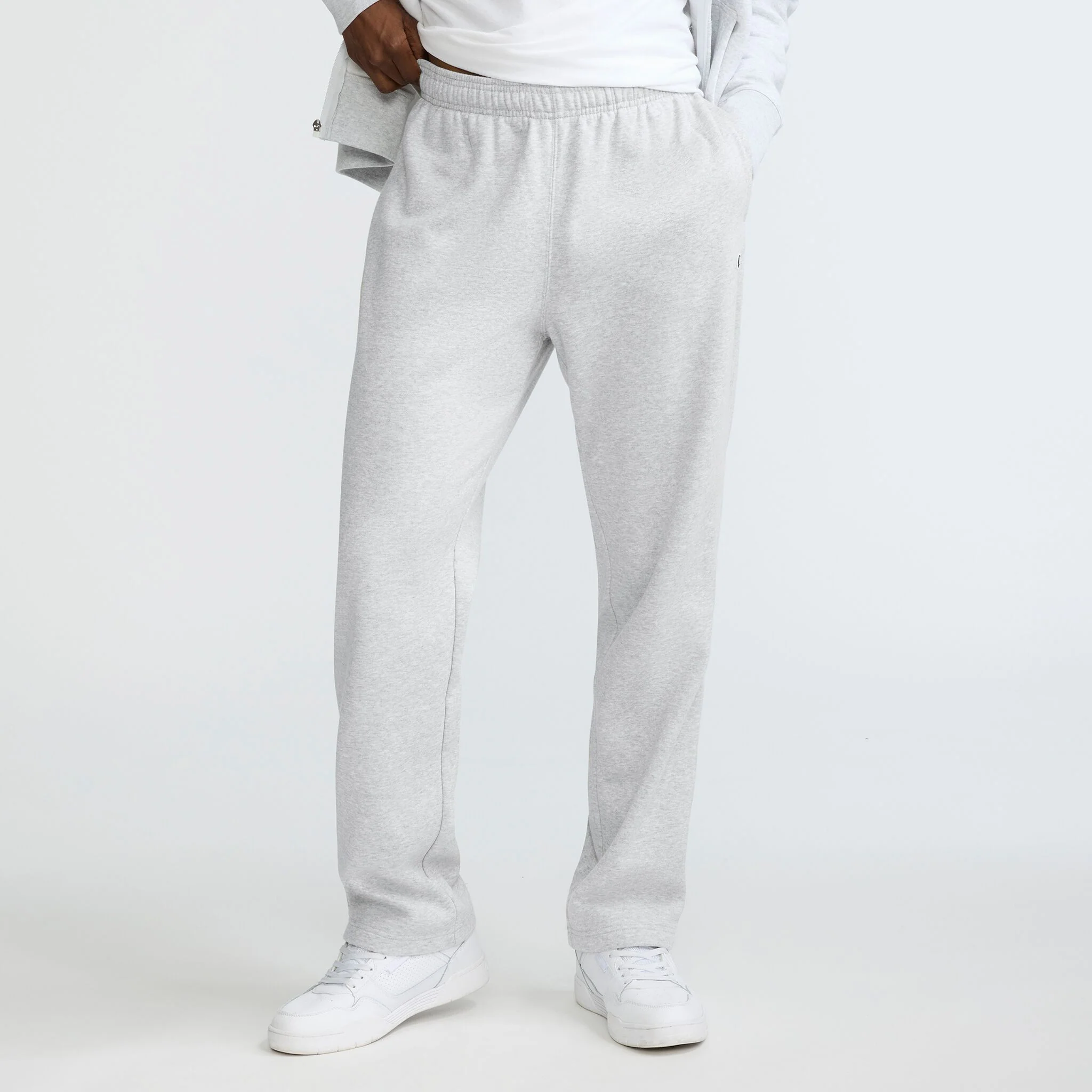 Powerblend Crewneck, Classic Script/Open Hem Sweatpants Set - Image 5