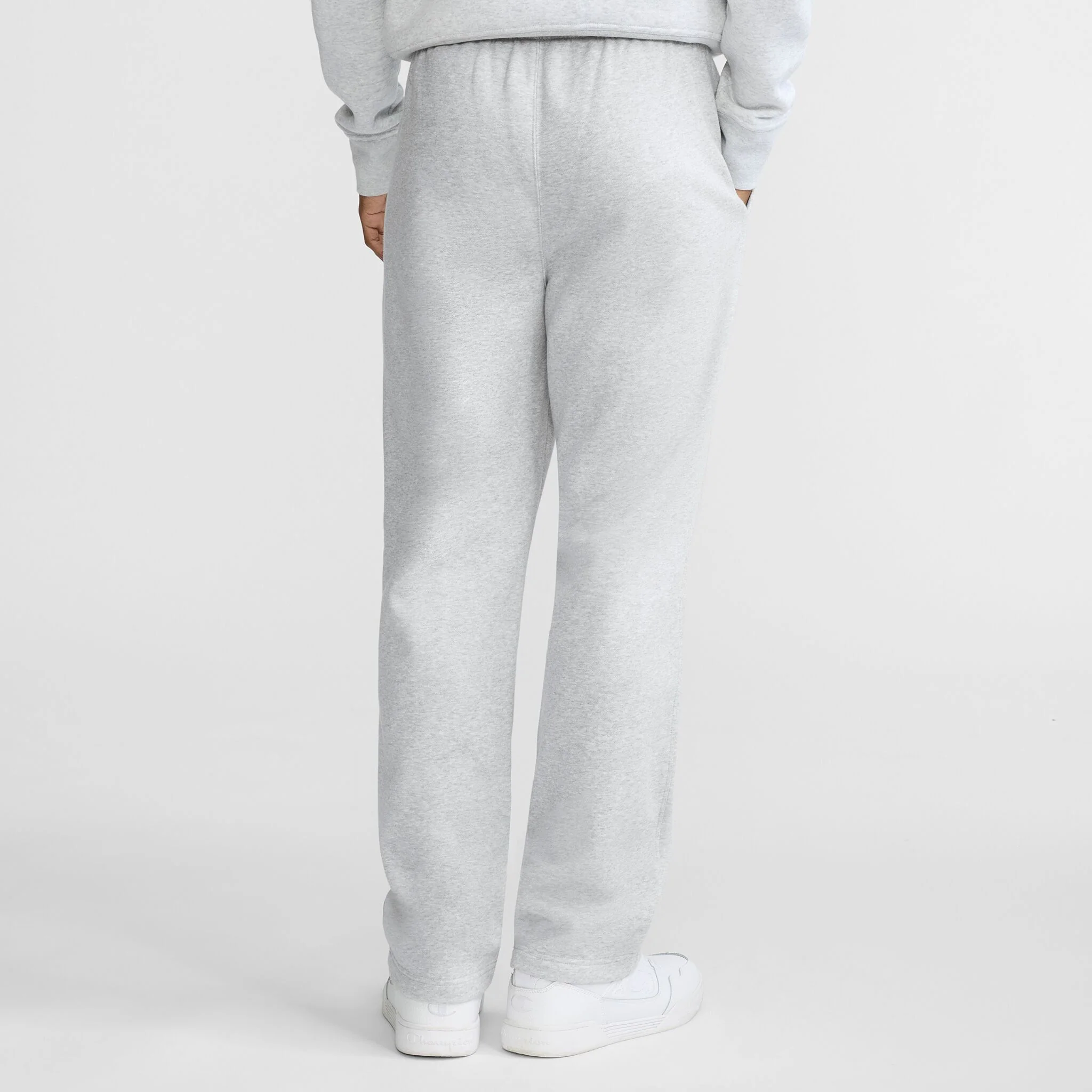Powerblend Crewneck, Classic Script/Open Hem Sweatpants Set - Image 6